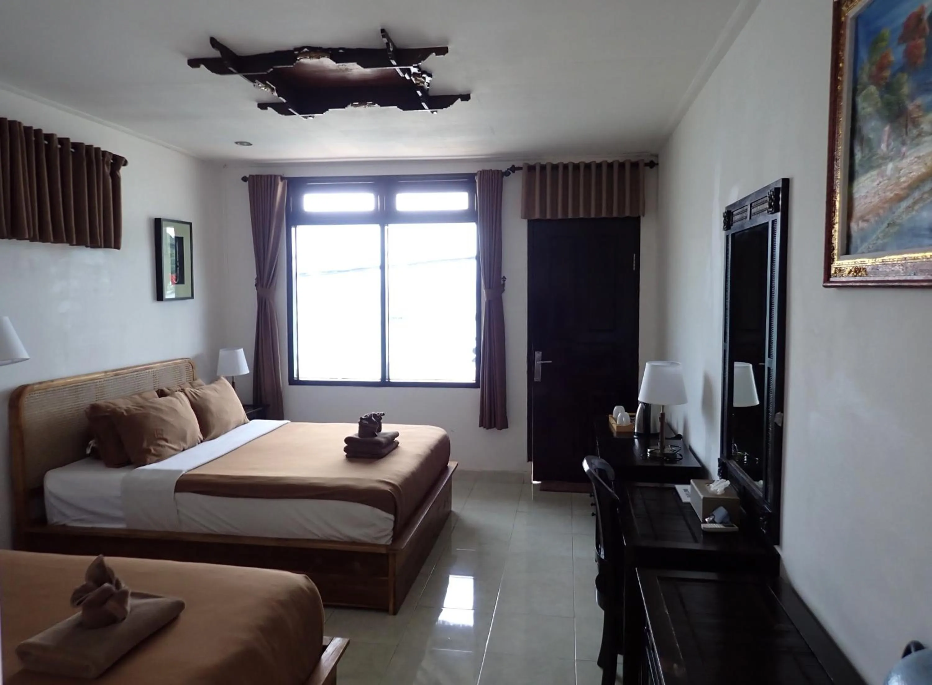 Coffee/tea facilities, Bed in Absolute Scuba Bali Dive Resort