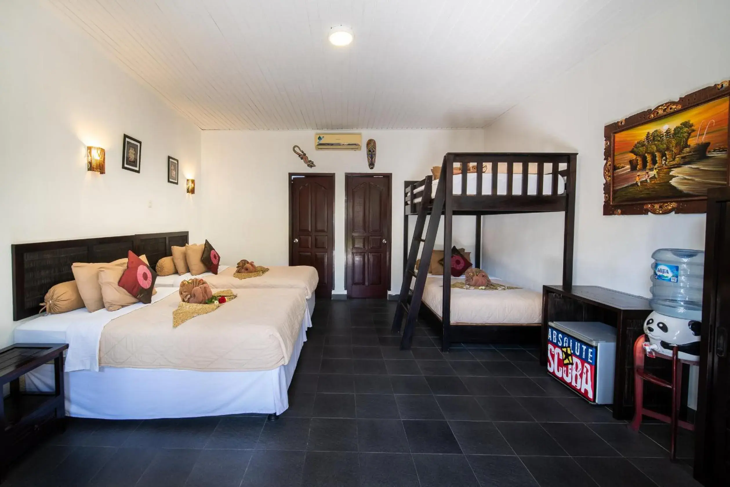 Family Room in Absolute Scuba Bali Dive Resort Family Room in Absolute Scuba Bali Dive Resort