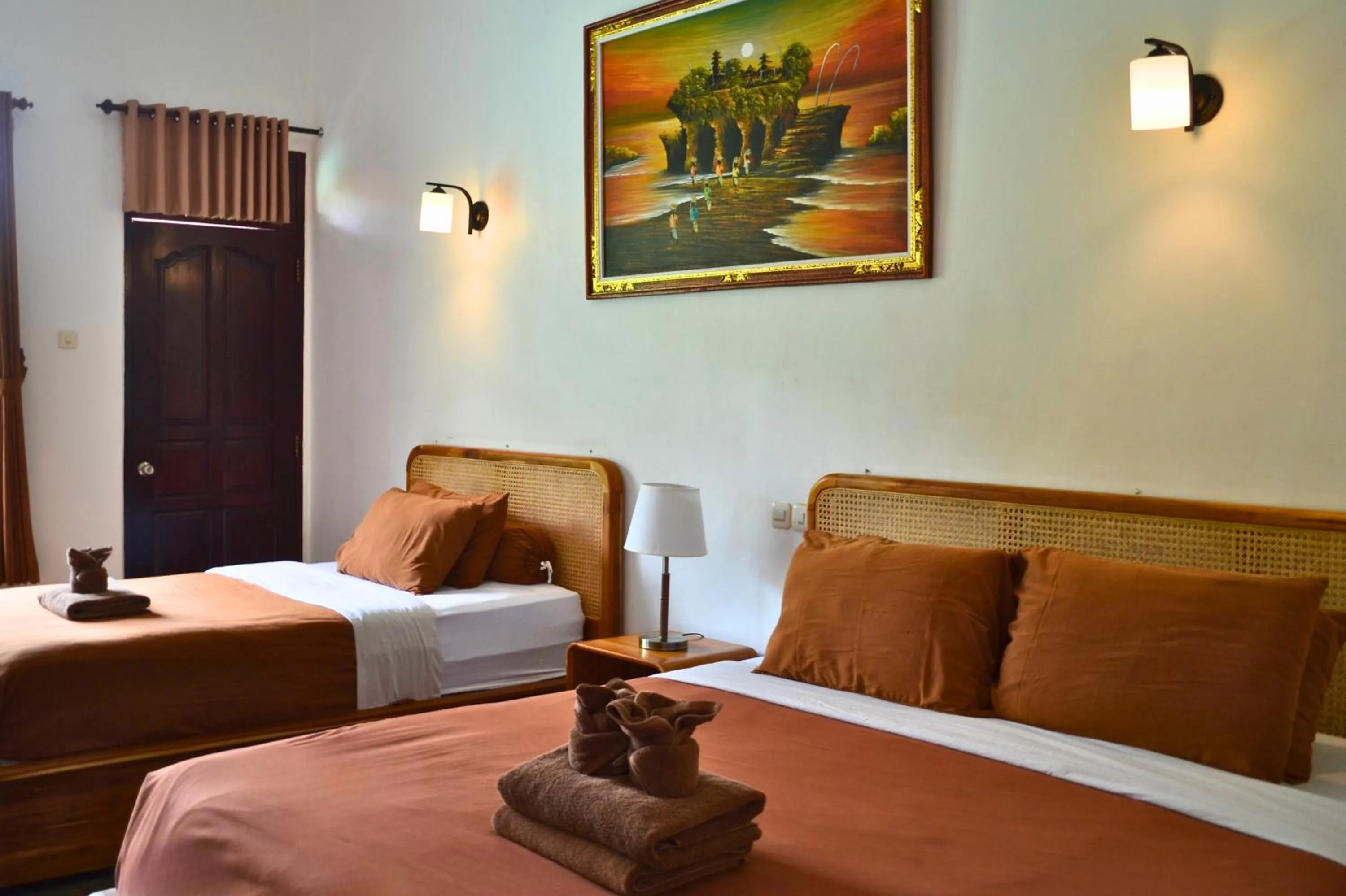 Coffee/tea facilities, Bed in Absolute Scuba Bali Dive Resort