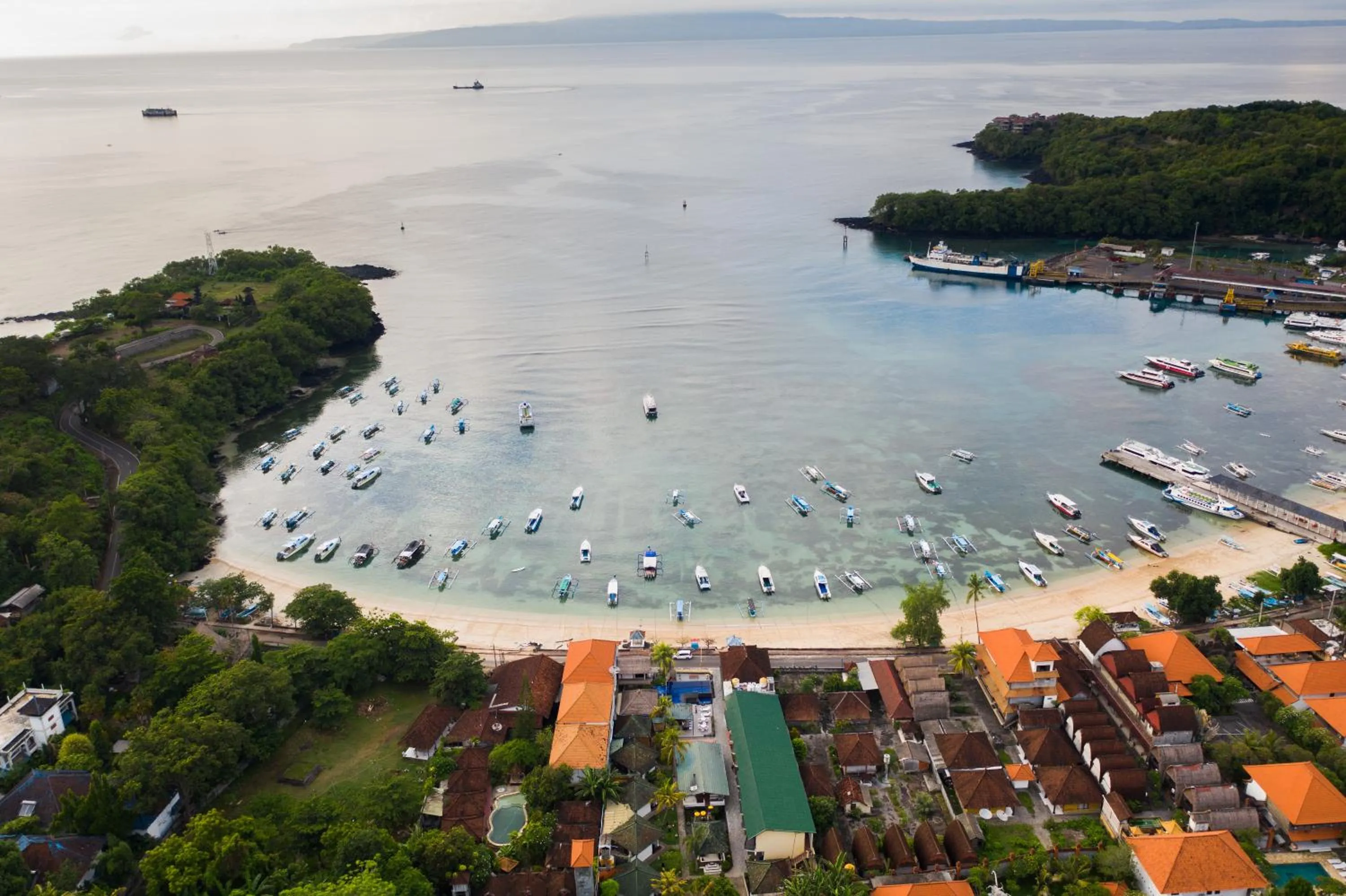 Bird's eye view in Absolute Scuba Bali Dive Resort