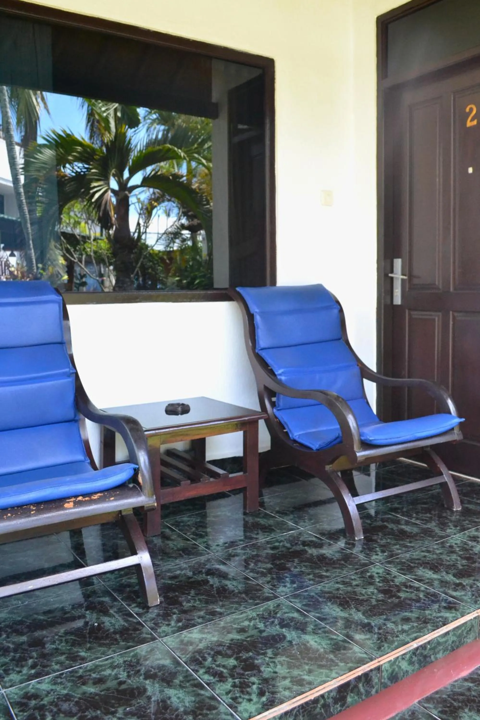 Patio in Absolute Scuba Bali Dive Resort