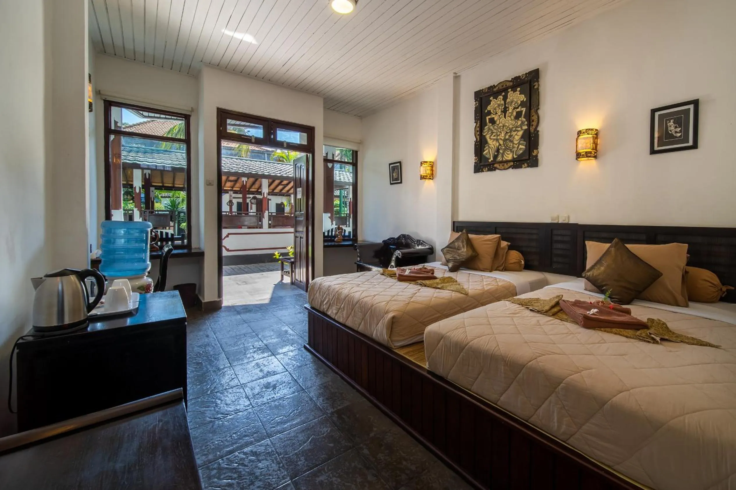 Photo of the whole room, Bed in Absolute Scuba Bali Dive Resort