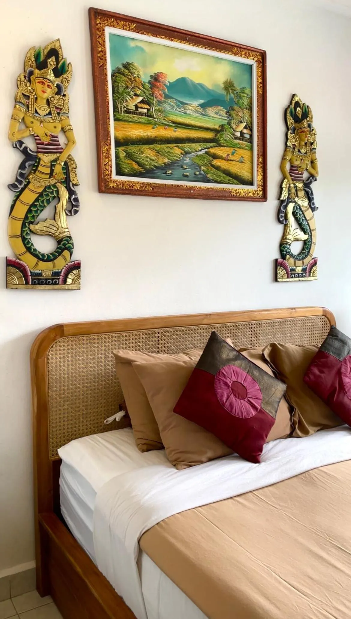 air conditioner, Bed in Absolute Scuba Bali Dive Resort