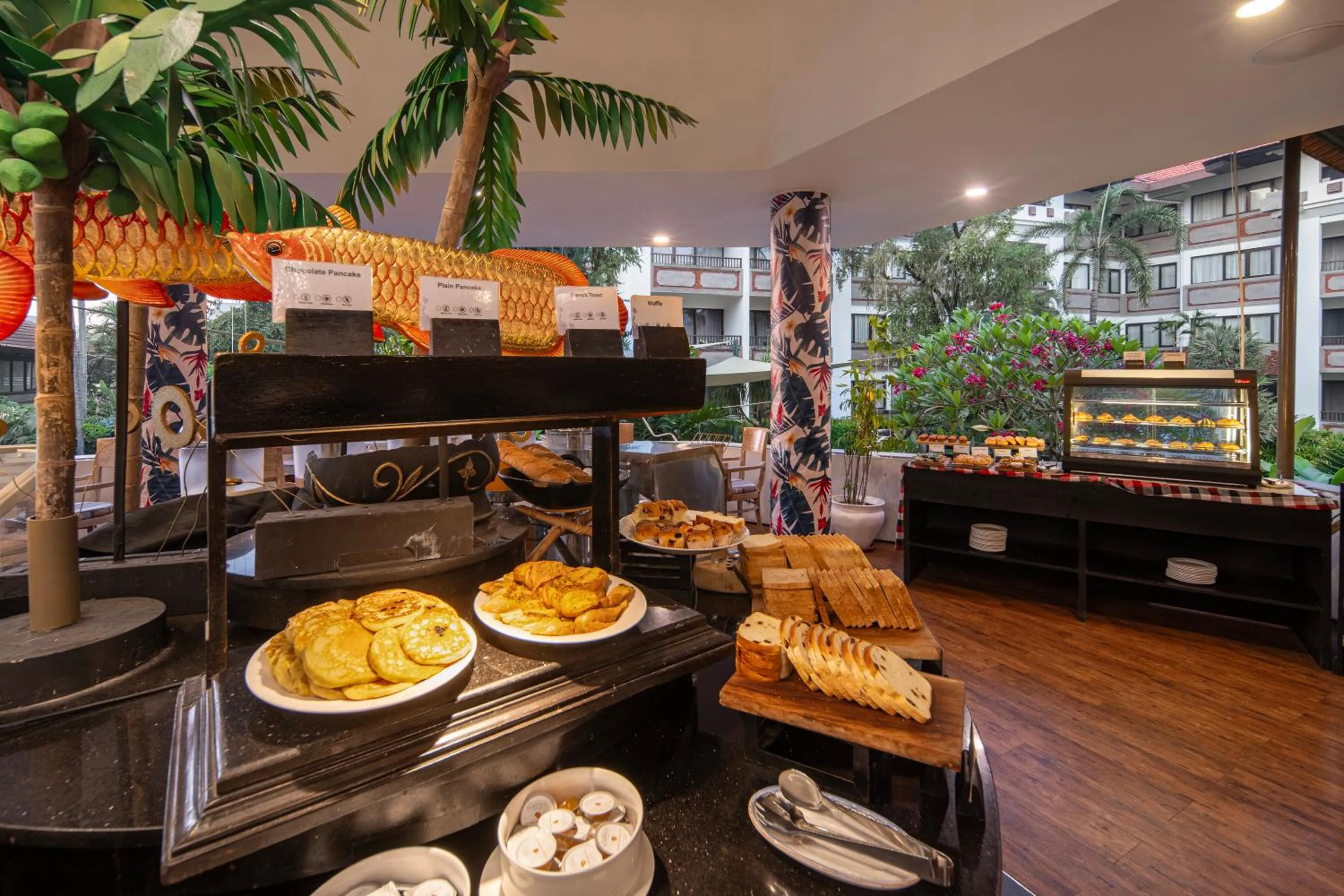 Buffet breakfast in Prime Plaza Suites Sanur – Bali