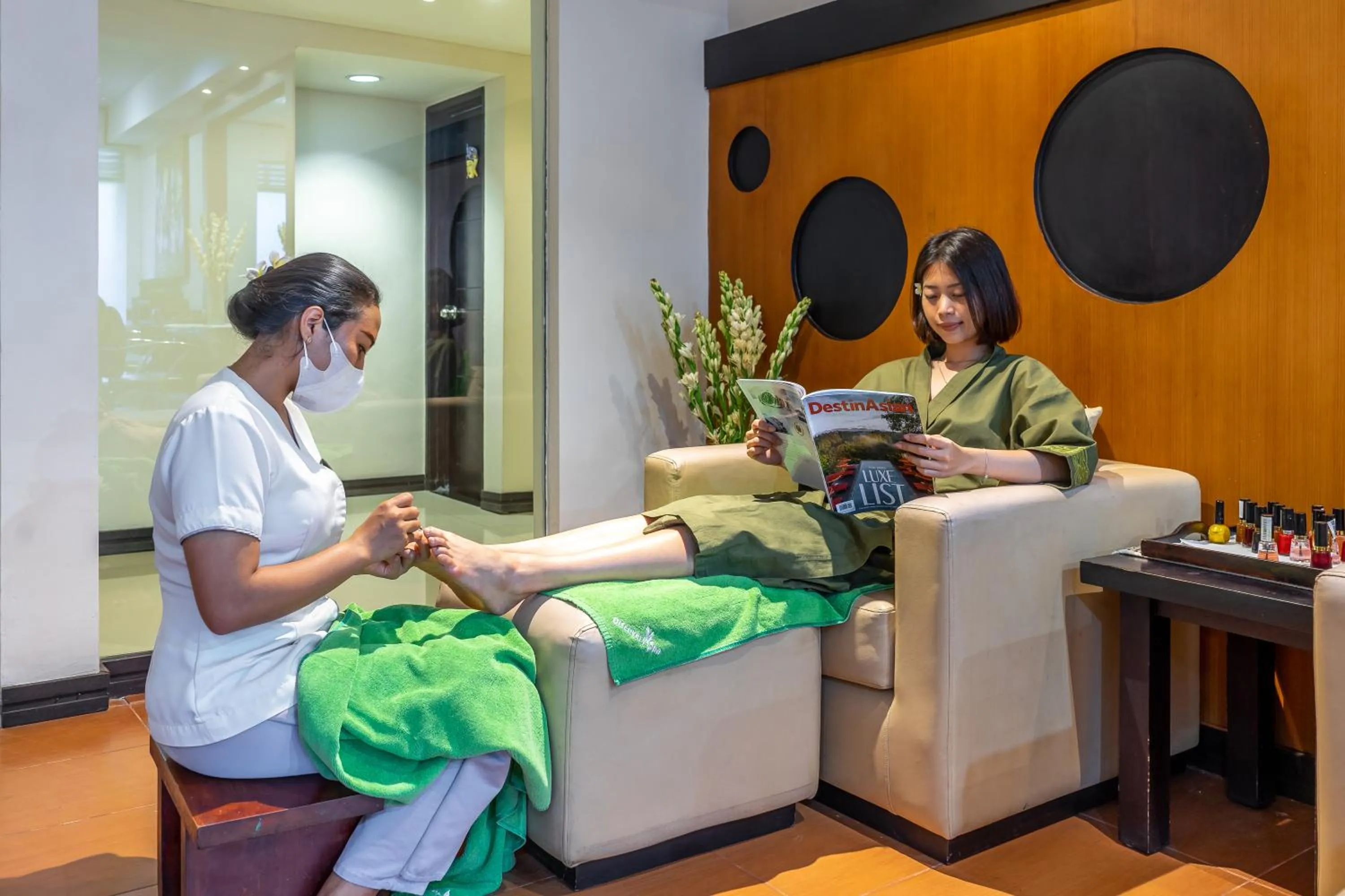 Spa and wellness centre/facilities in Discovery Kartika Plaza Hotel