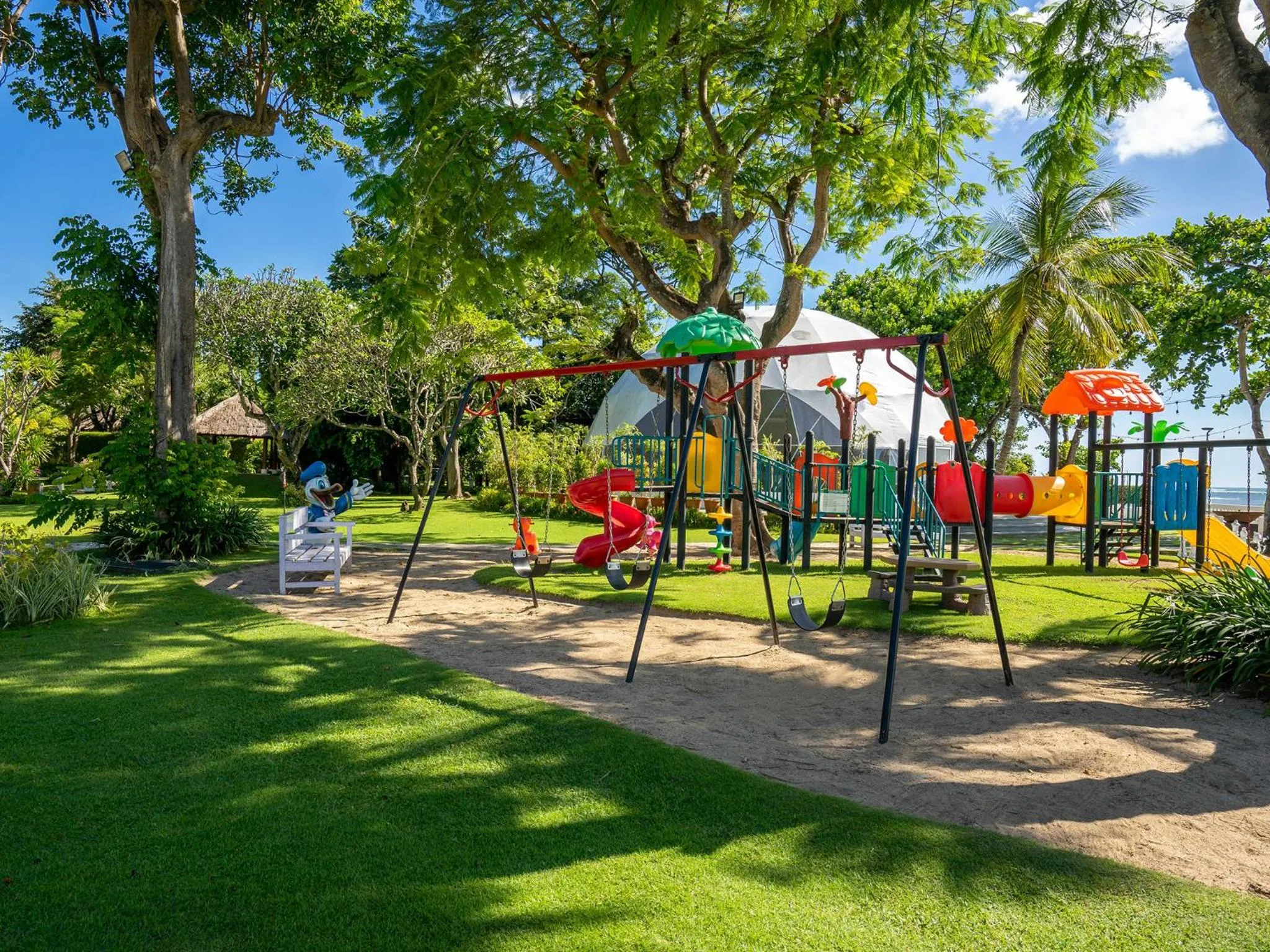 Children play ground in Discovery Kartika Plaza Hotel
