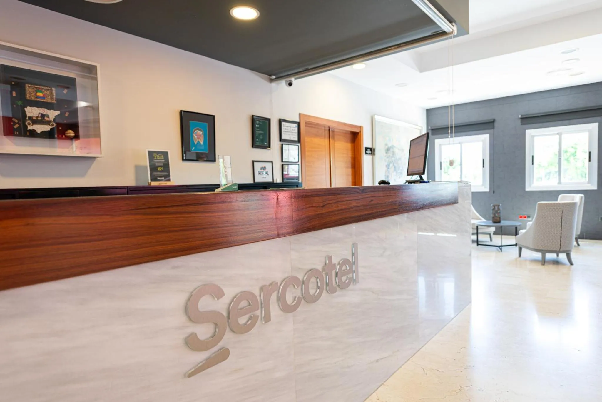 Lobby or reception in Sercotel Riscal