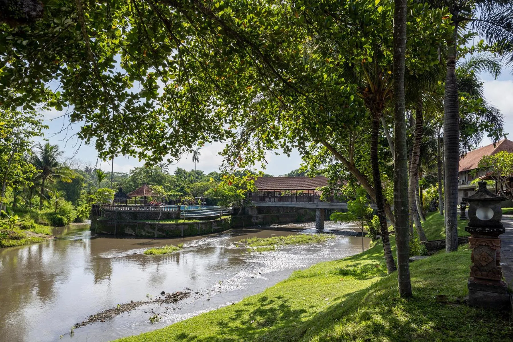 Property building in Santi Mandala Villa & Spa