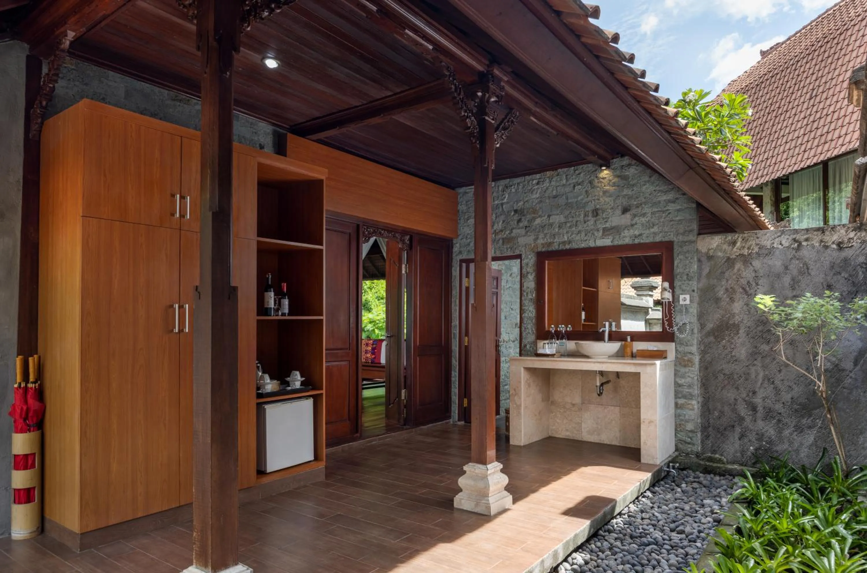 Property building in Santi Mandala Villa & Spa