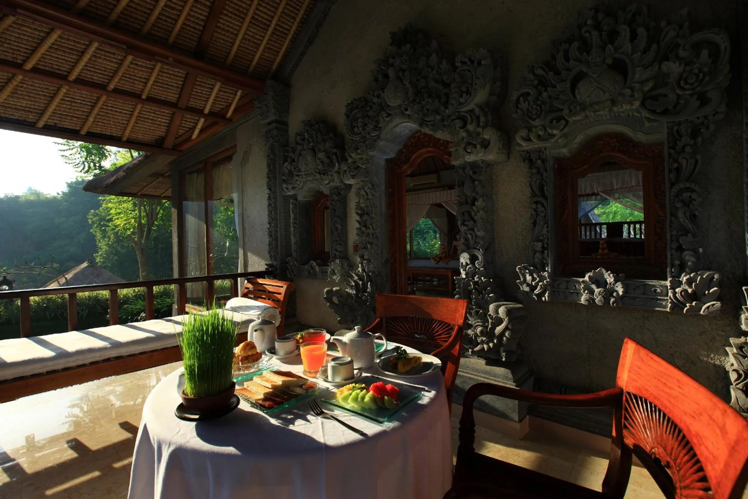 Balcony/Terrace in Santi Mandala Villa & Spa