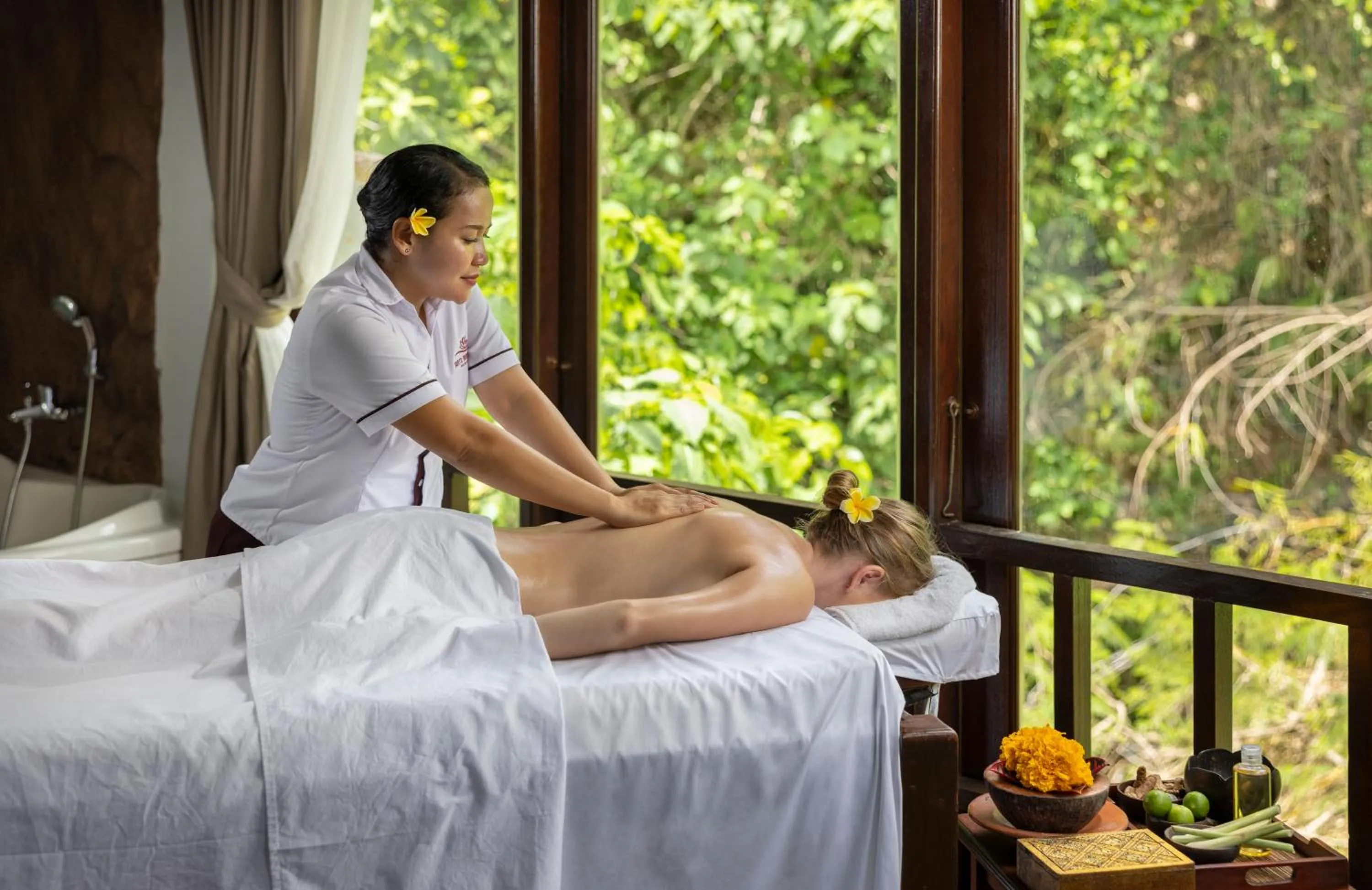 Property building in Santi Mandala Villa & Spa