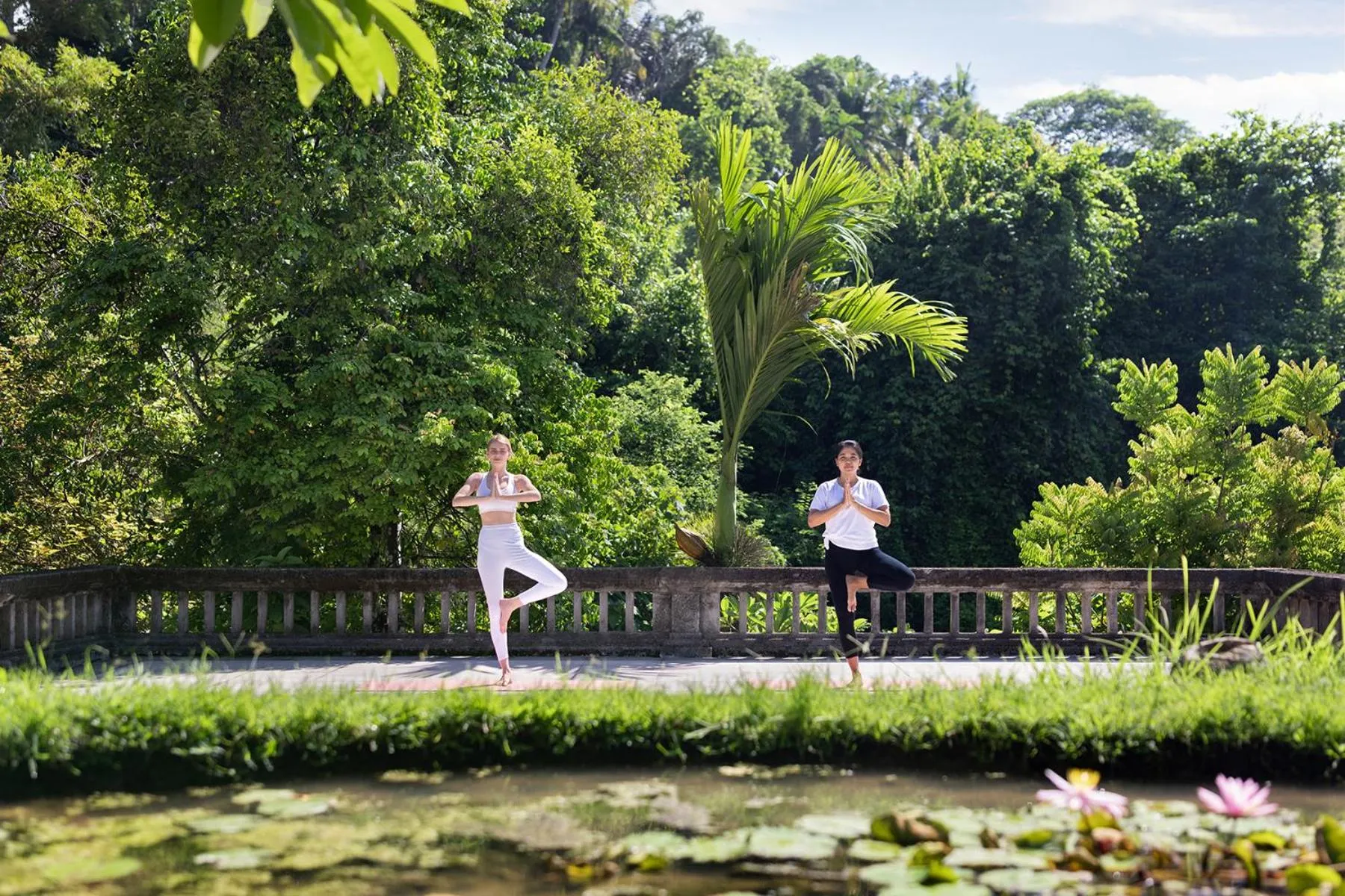 Property building in Santi Mandala Villa & Spa