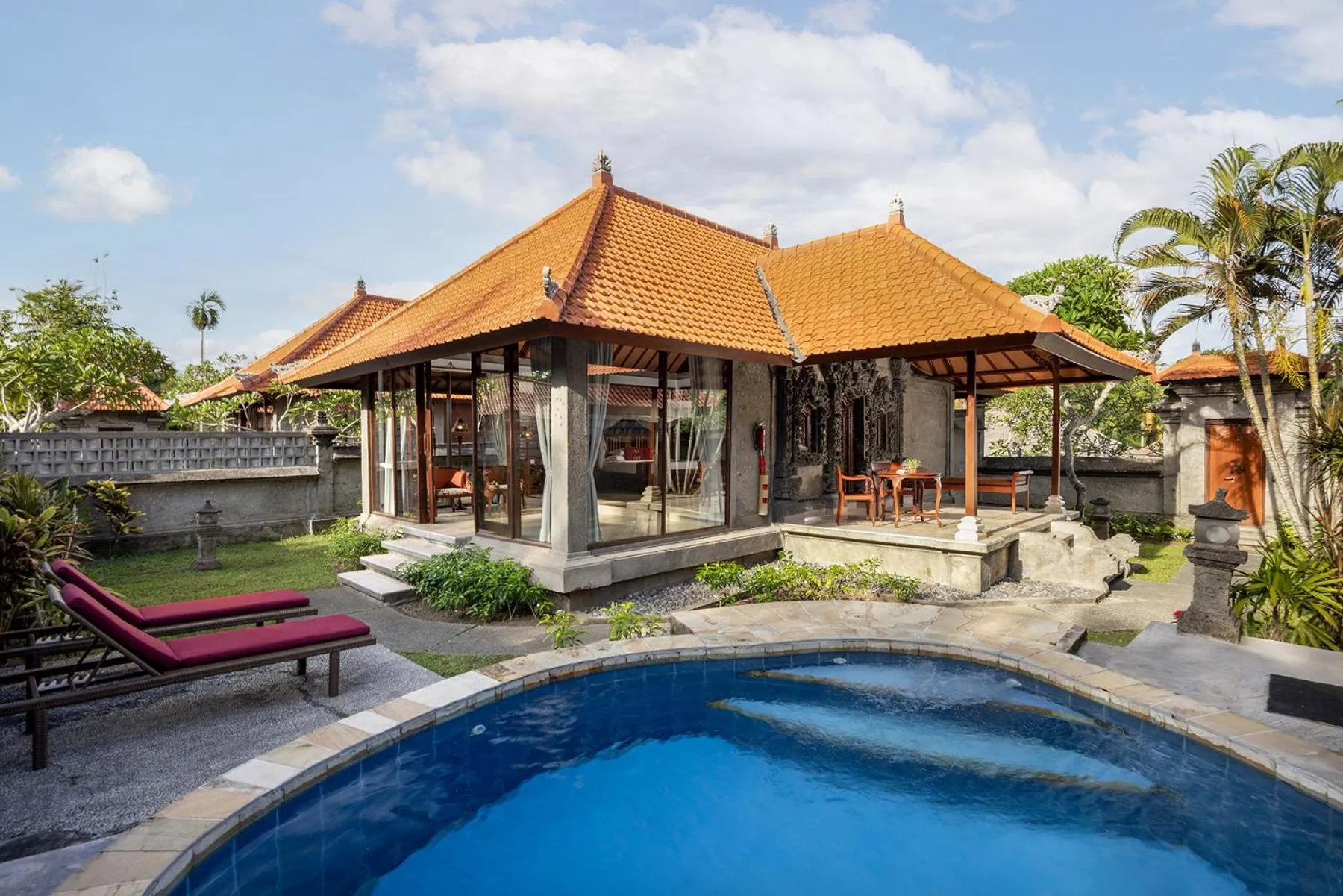Property building in Santi Mandala Villa & Spa