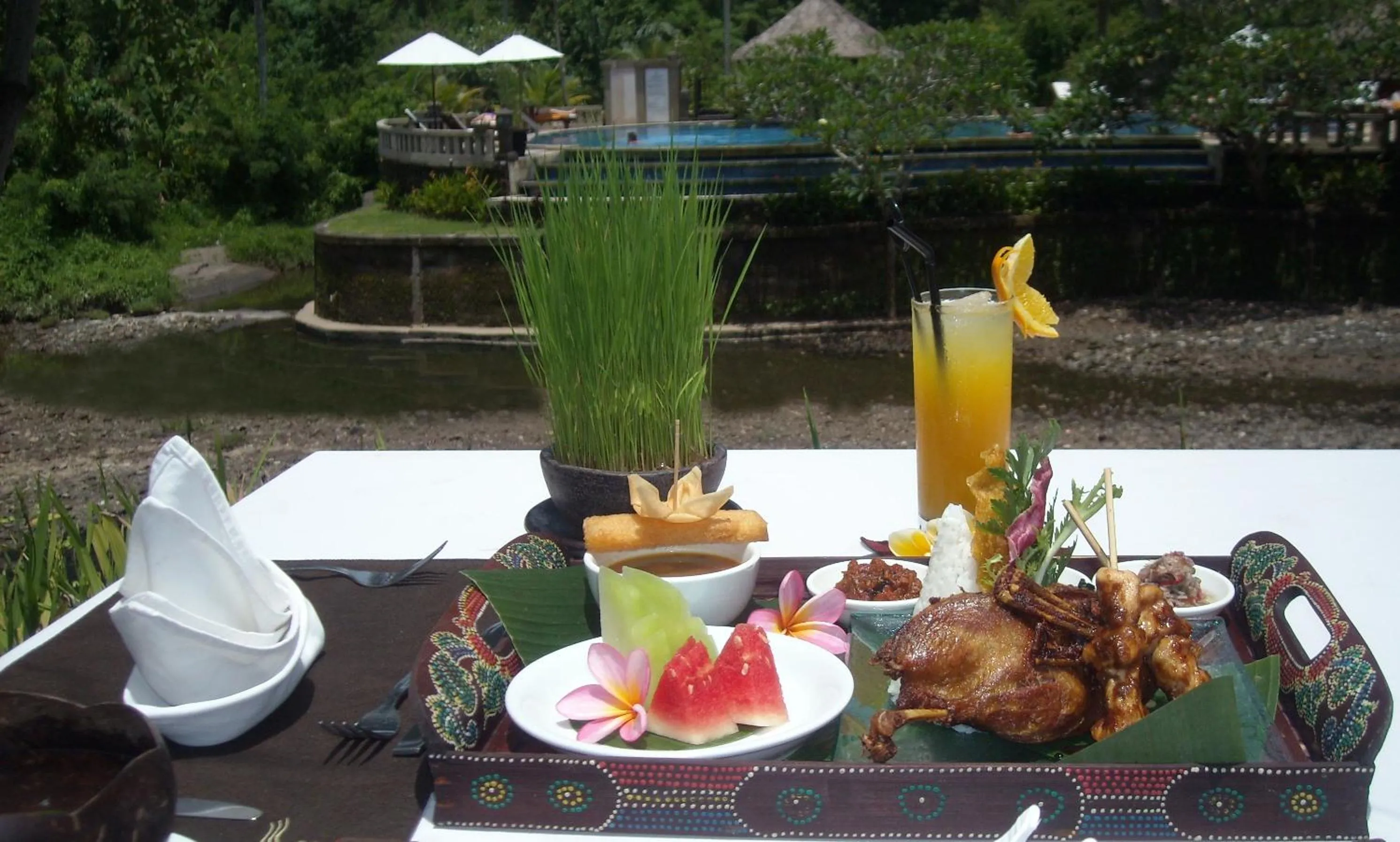 Food in Santi Mandala Villa & Spa