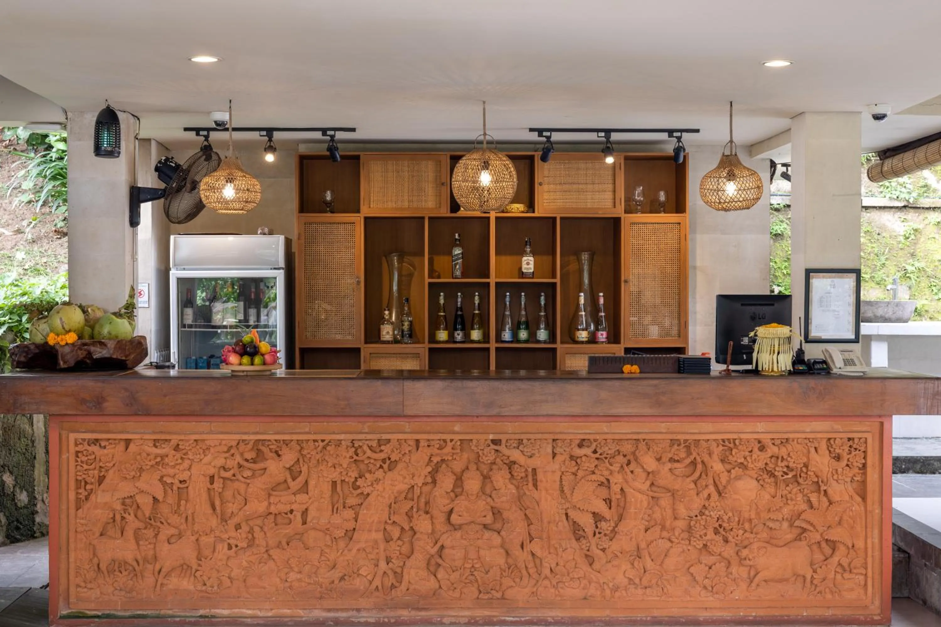 Restaurant/places to eat in Santi Mandala Villa & Spa