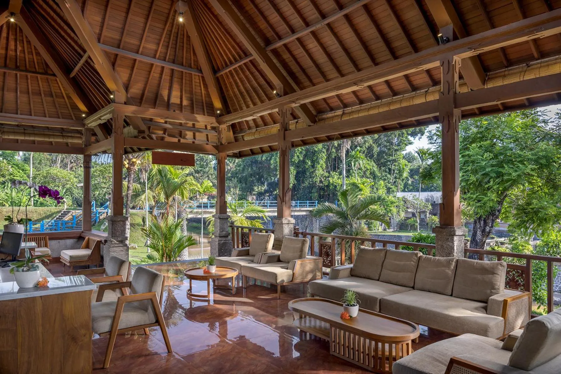 Property building in Santi Mandala Villa & Spa