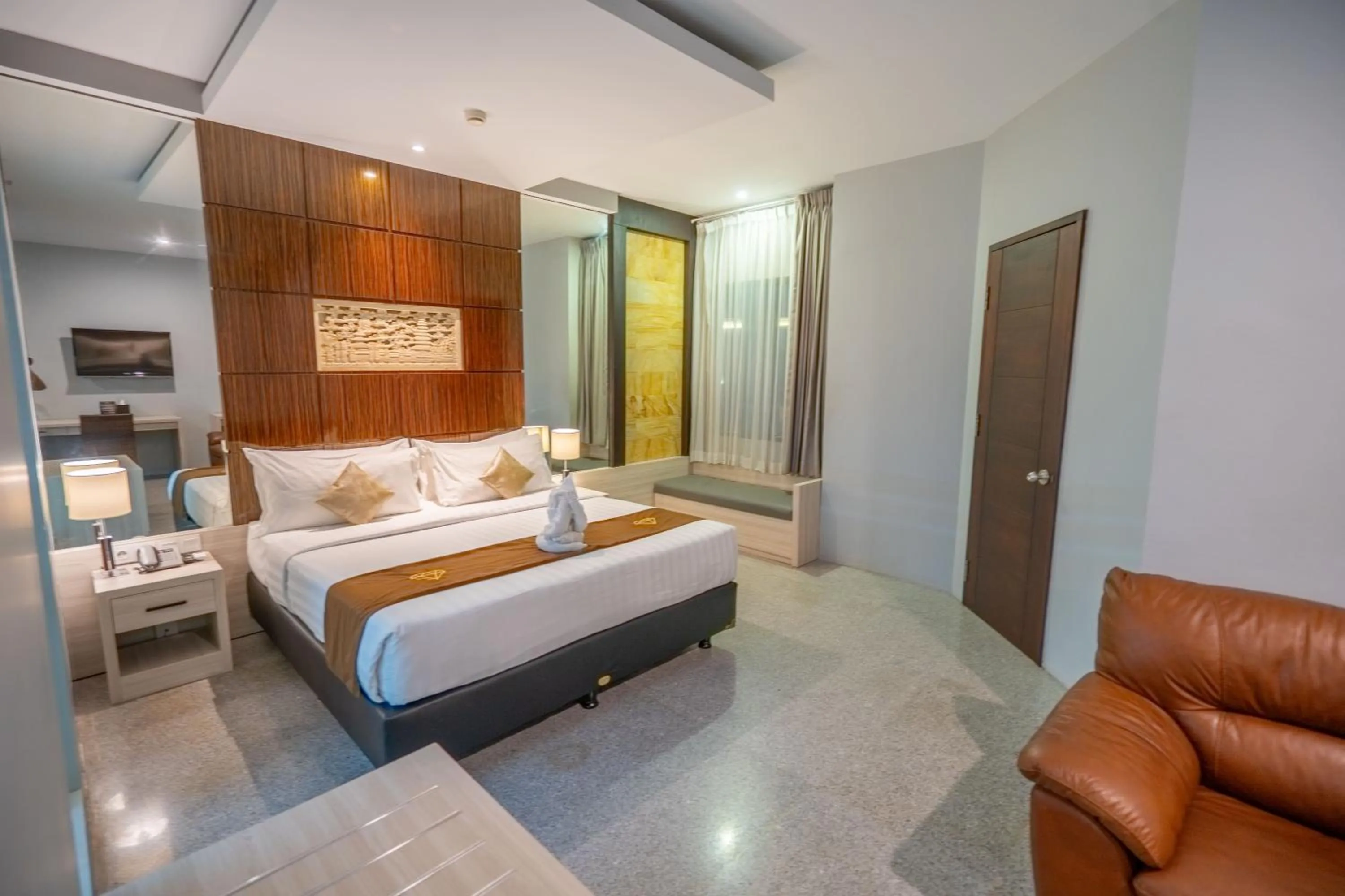 Bedroom, Bed in Famous Hotel Kuta Formerly Permata Kuta Hotel