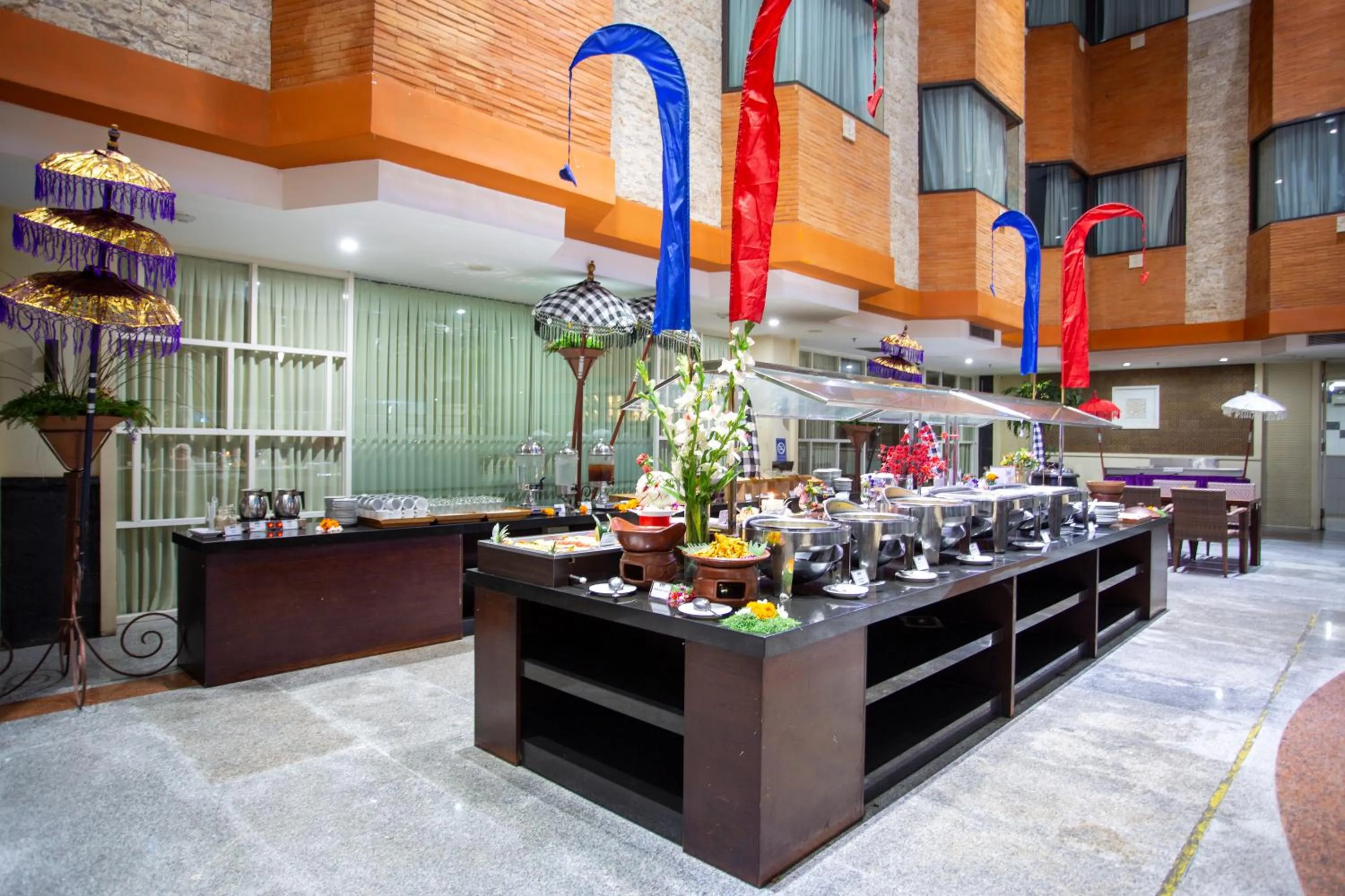 Buffet breakfast in Famous Hotel Kuta Formerly Permata Kuta Hotel