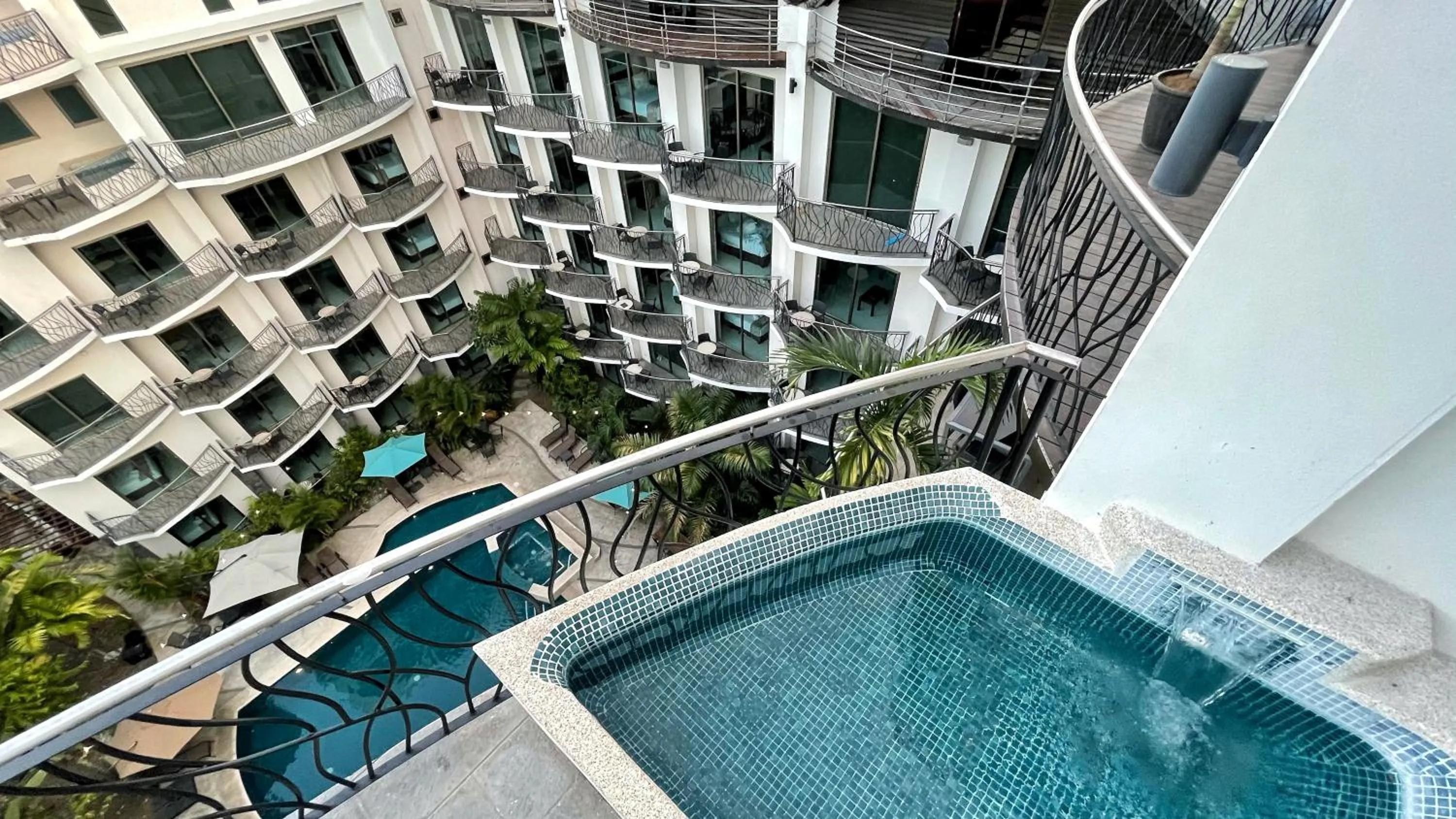 Balcony/Terrace in Luxury SKY PENTHOUSES 3-6BR Condo-Hotel at Oceano Jaco
