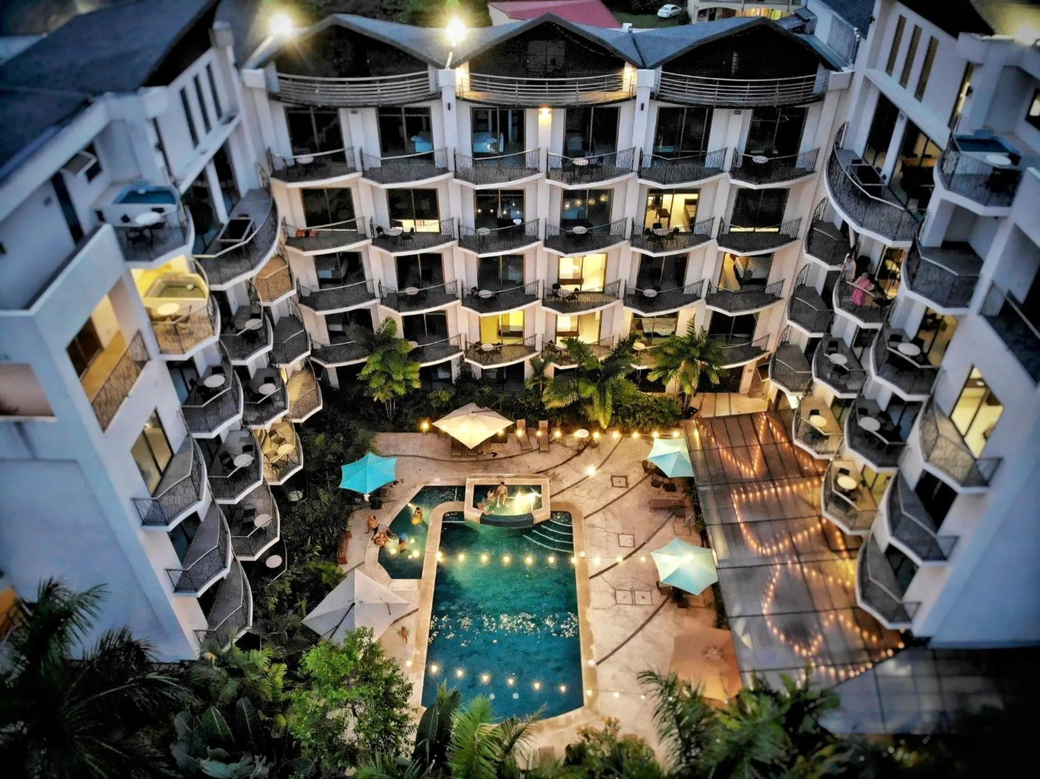 Swimming pool in Luxury SKY PENTHOUSES 3-6BR Condo-Hotel at Oceano Jaco