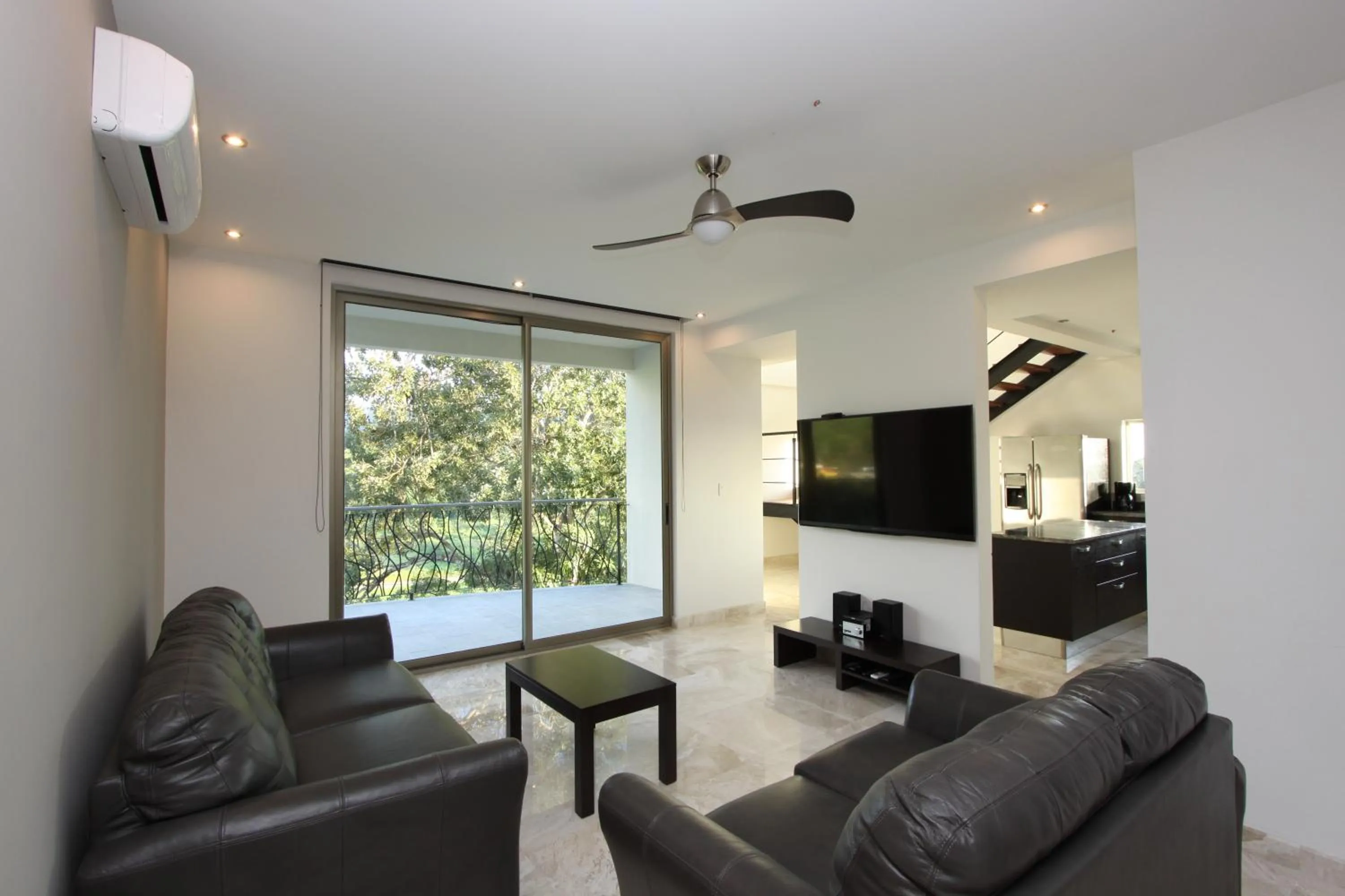 Living room in Luxury SKY PENTHOUSES 3-6BR Condo-Hotel at Oceano Jaco
