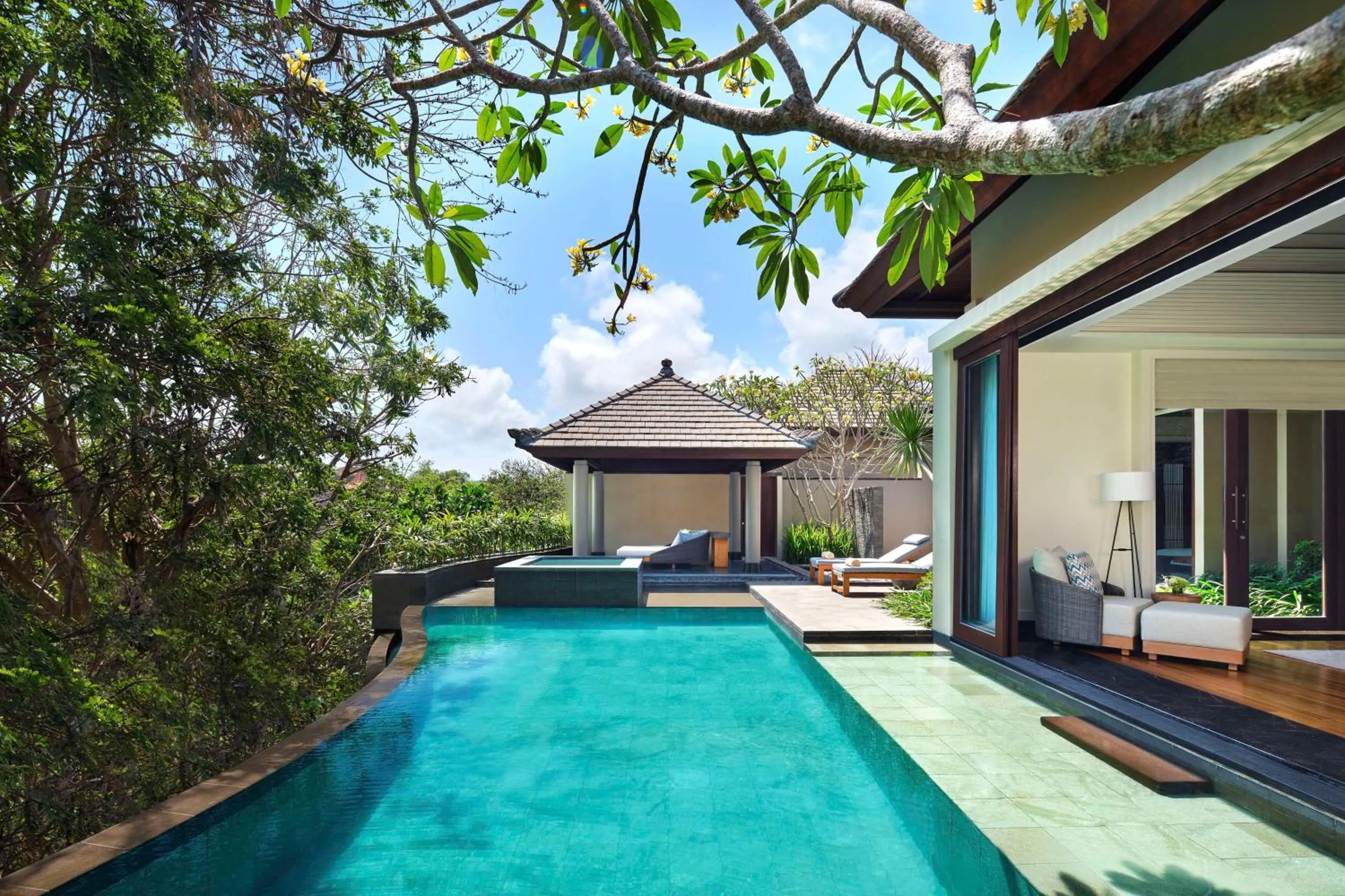 One-Bedroom King Room - Tropical Garden Pool Villa in Umana Bali, LXR Hotels & Resorts