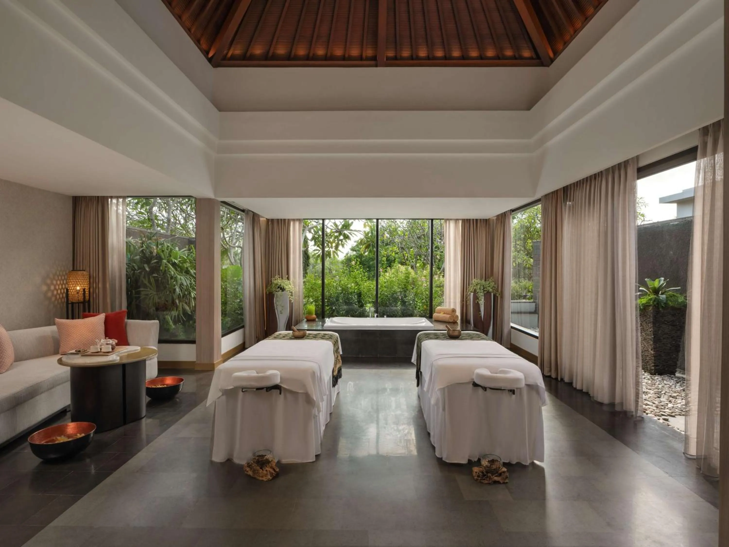 Spa and wellness centre/facilities in Umana Bali, LXR Hotels & Resorts