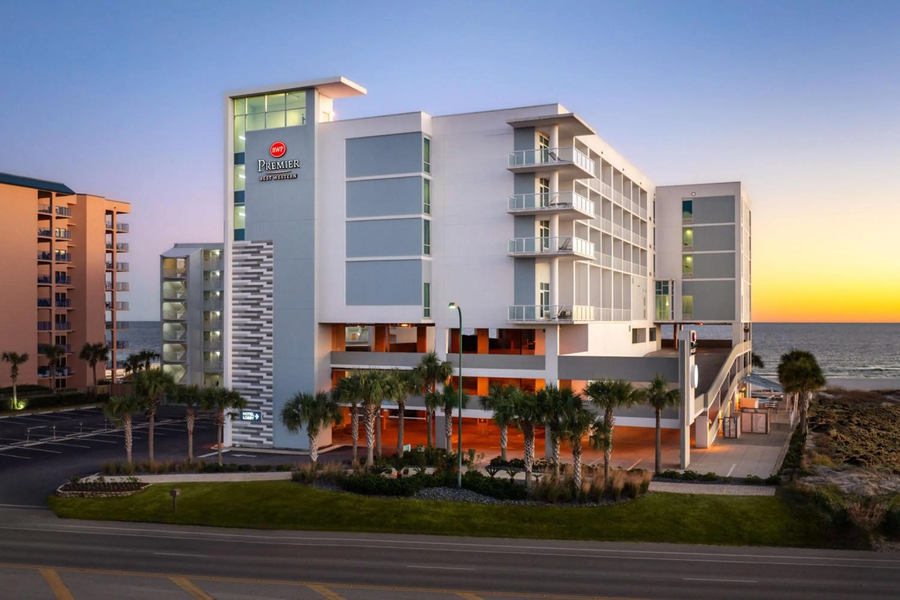 Property building in Best Western Premier - The Tides