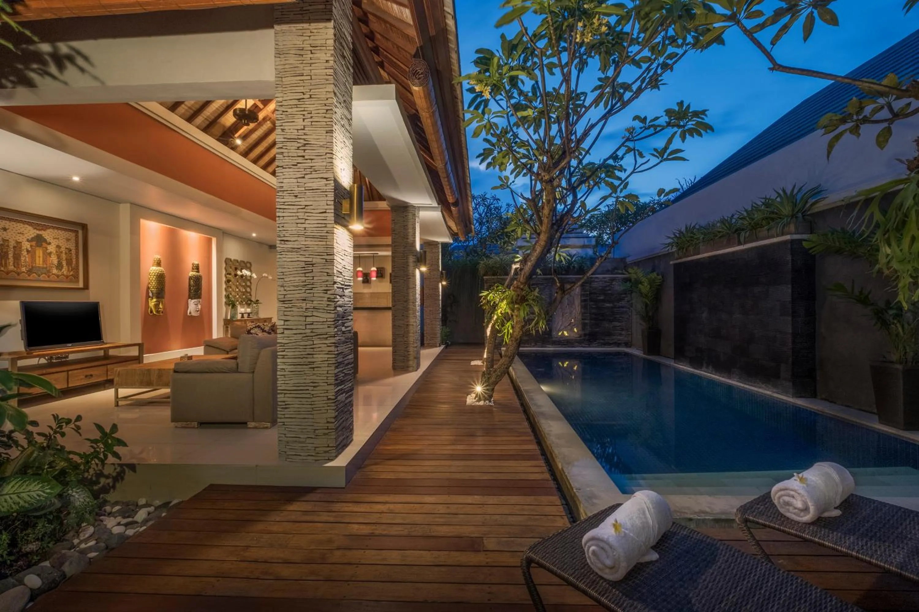 Swimming pool in The Wolas Villas