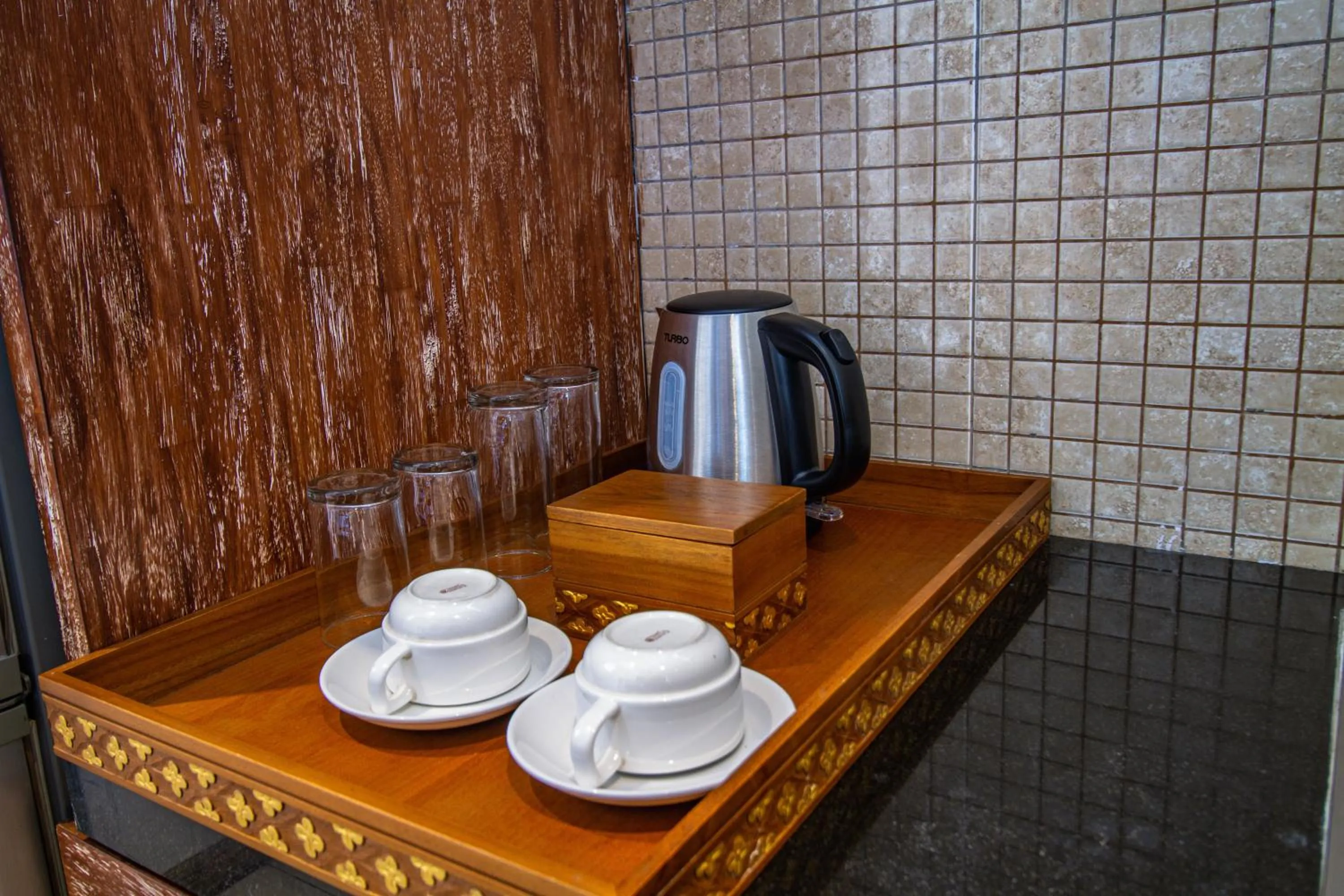 Coffee/tea facilities in The Wolas Villas