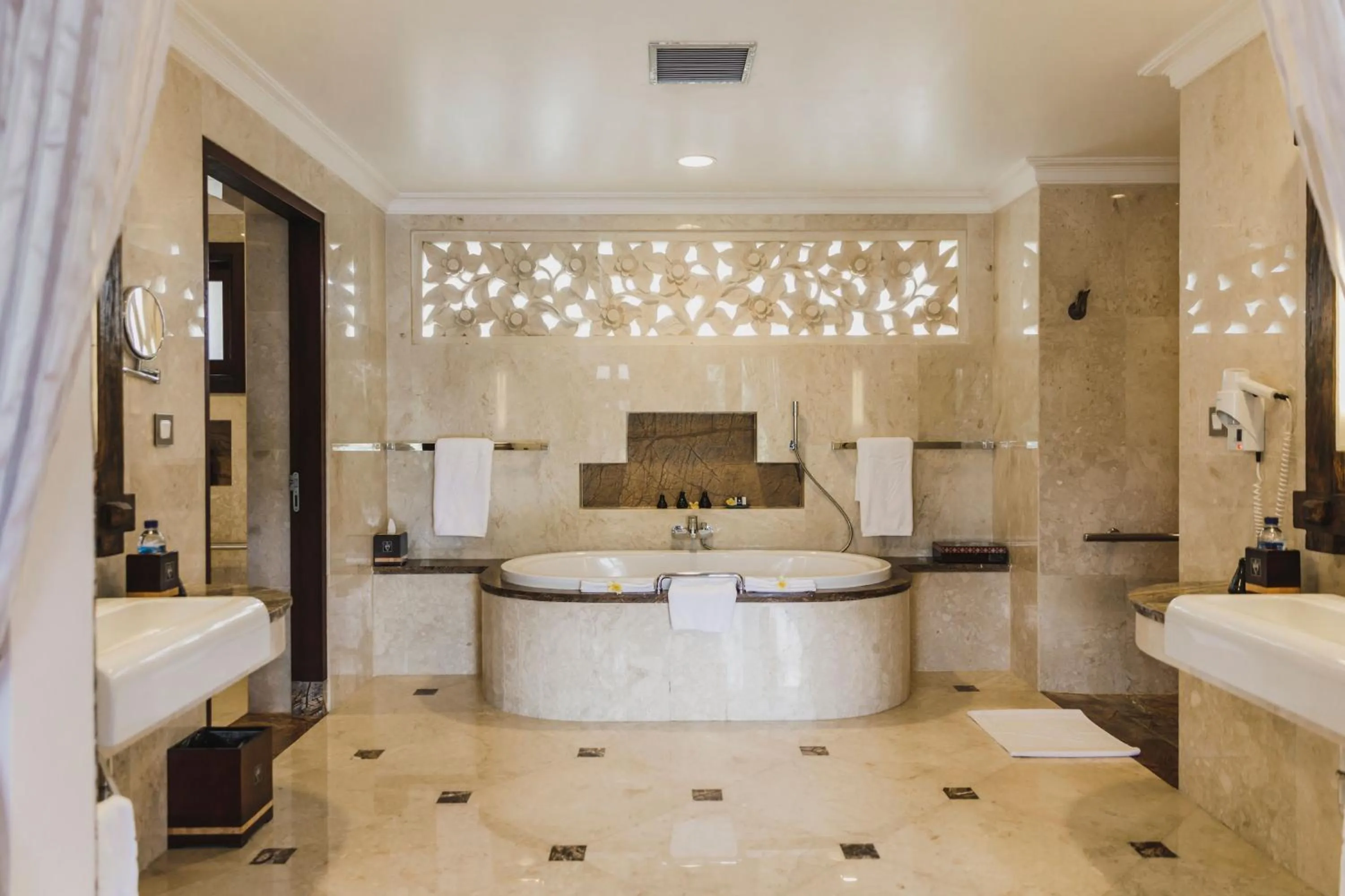 Bathroom in Viceroy Bali