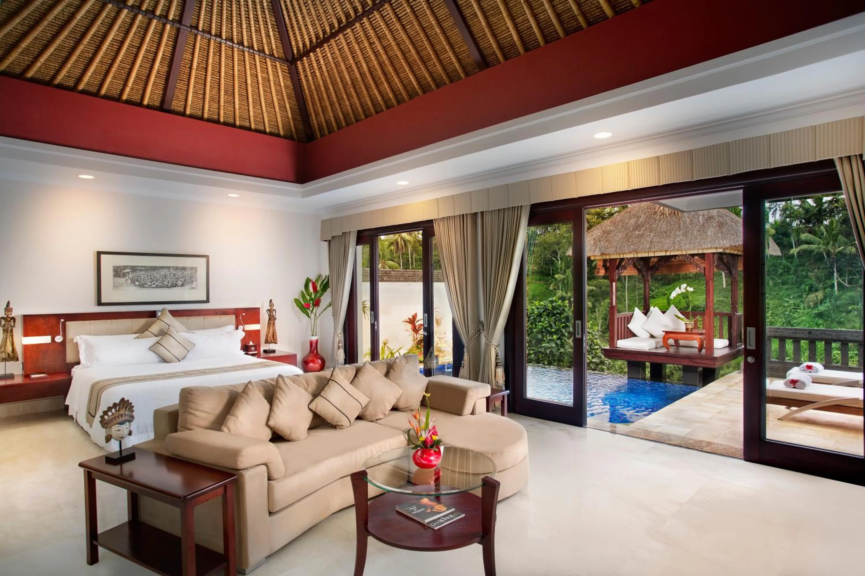 Bedroom, Bed in Viceroy Bali