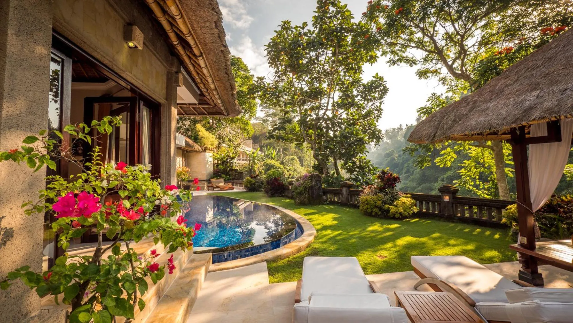 Swimming pool in Viceroy Bali