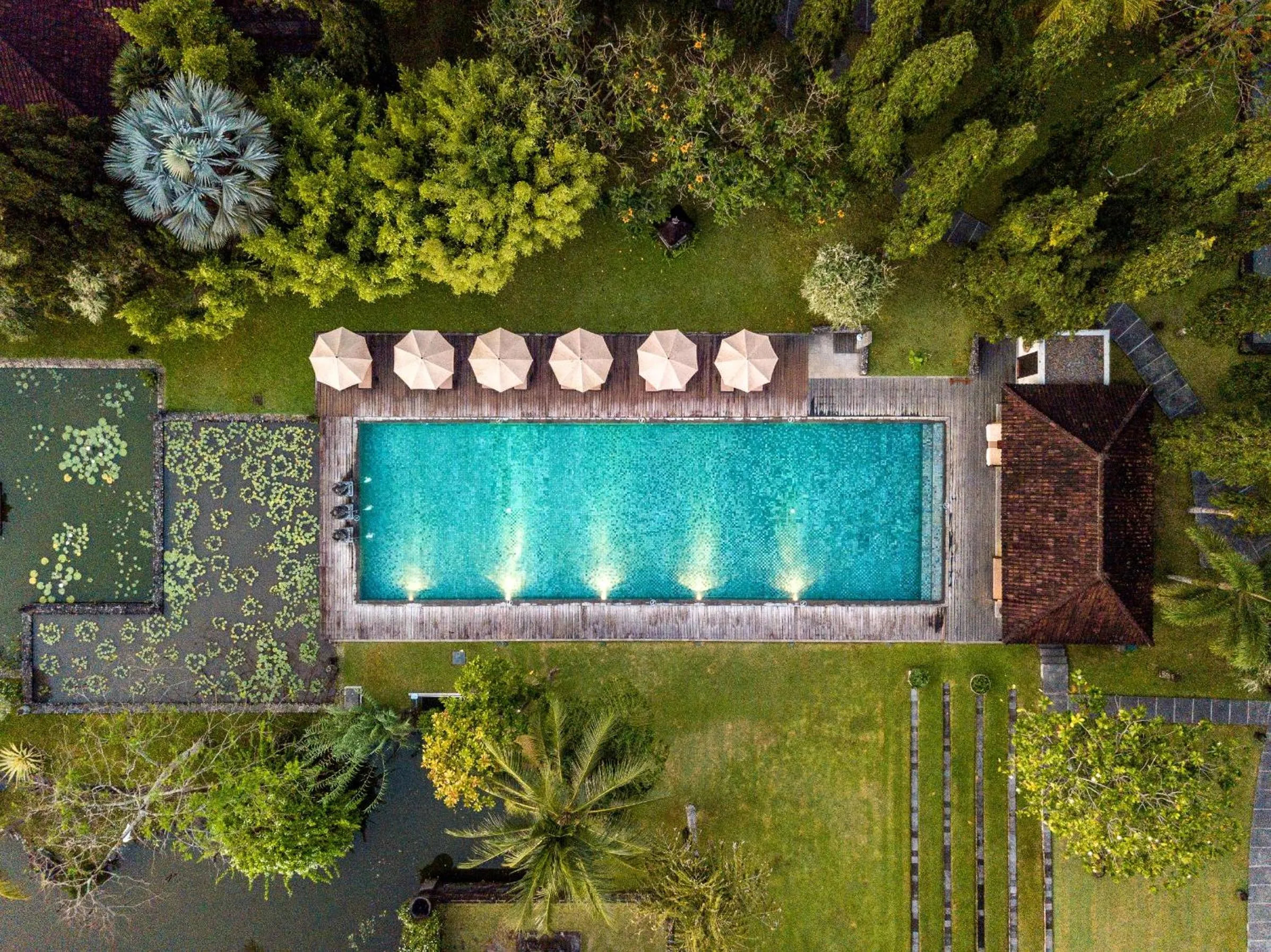 Garden view in Tanah Gajah, a Resort by Hadiprana