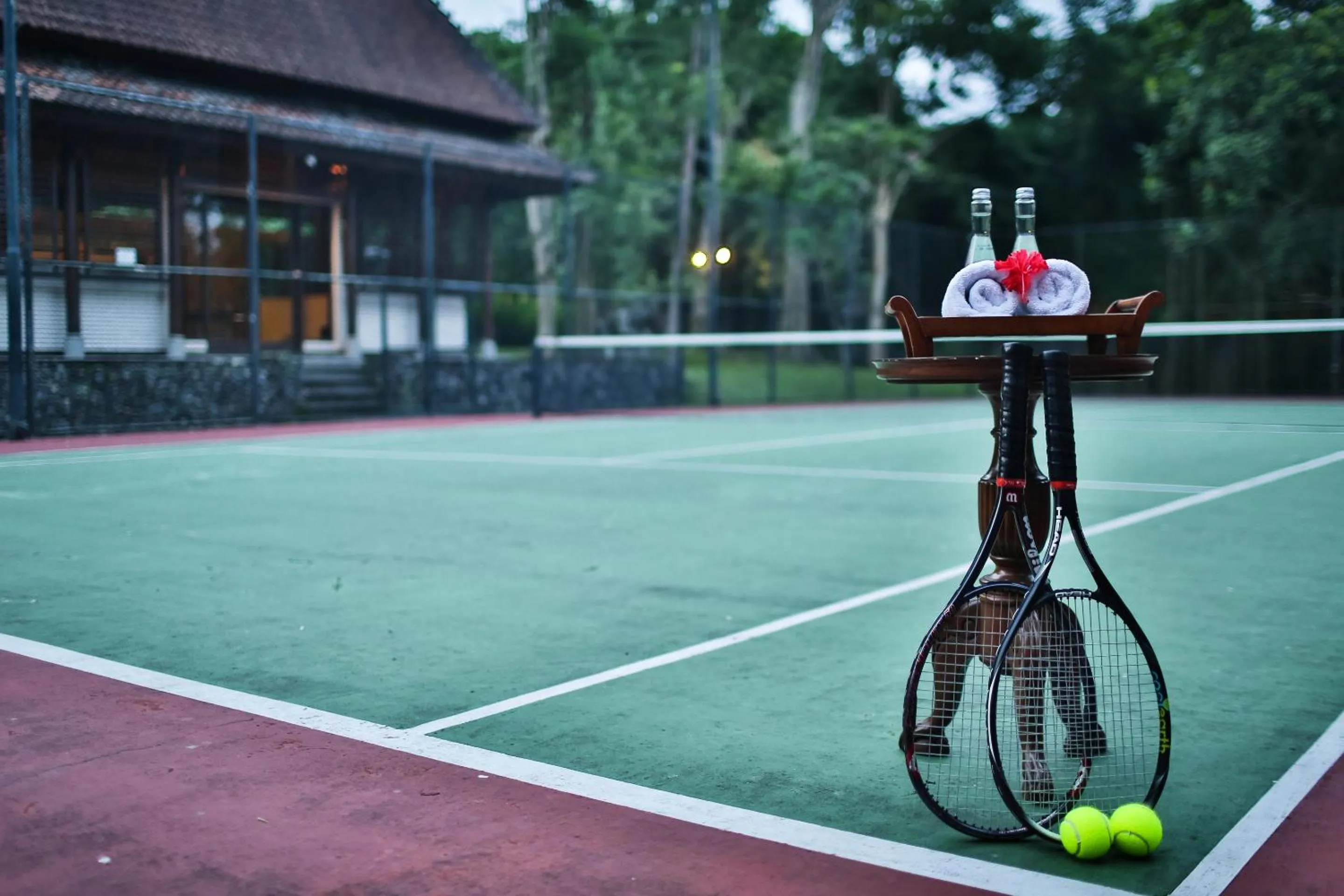 Tennis court in Tanah Gajah, a Resort by Hadiprana