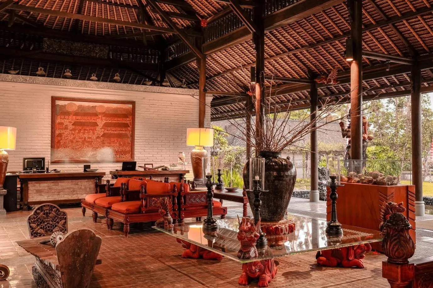 Lobby or reception in Tanah Gajah, a Resort by Hadiprana