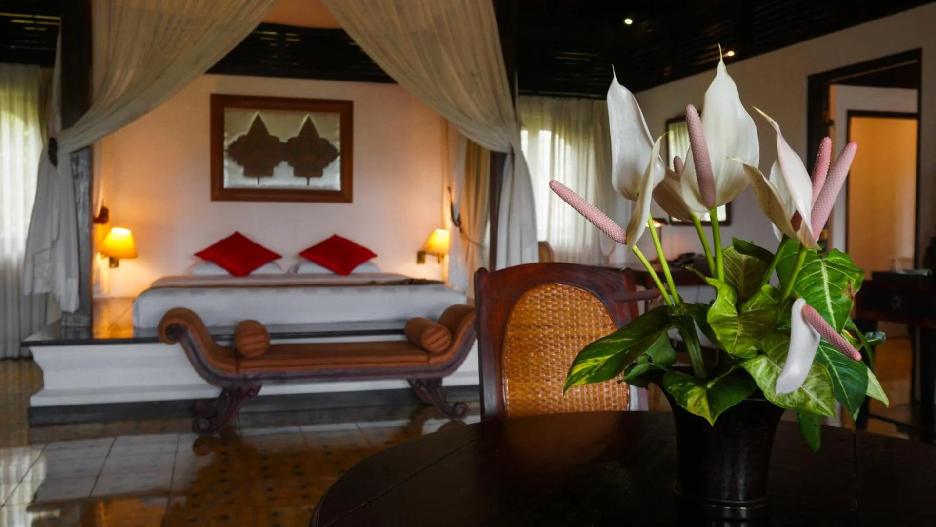 Living room in MesaStila Resort and Spa