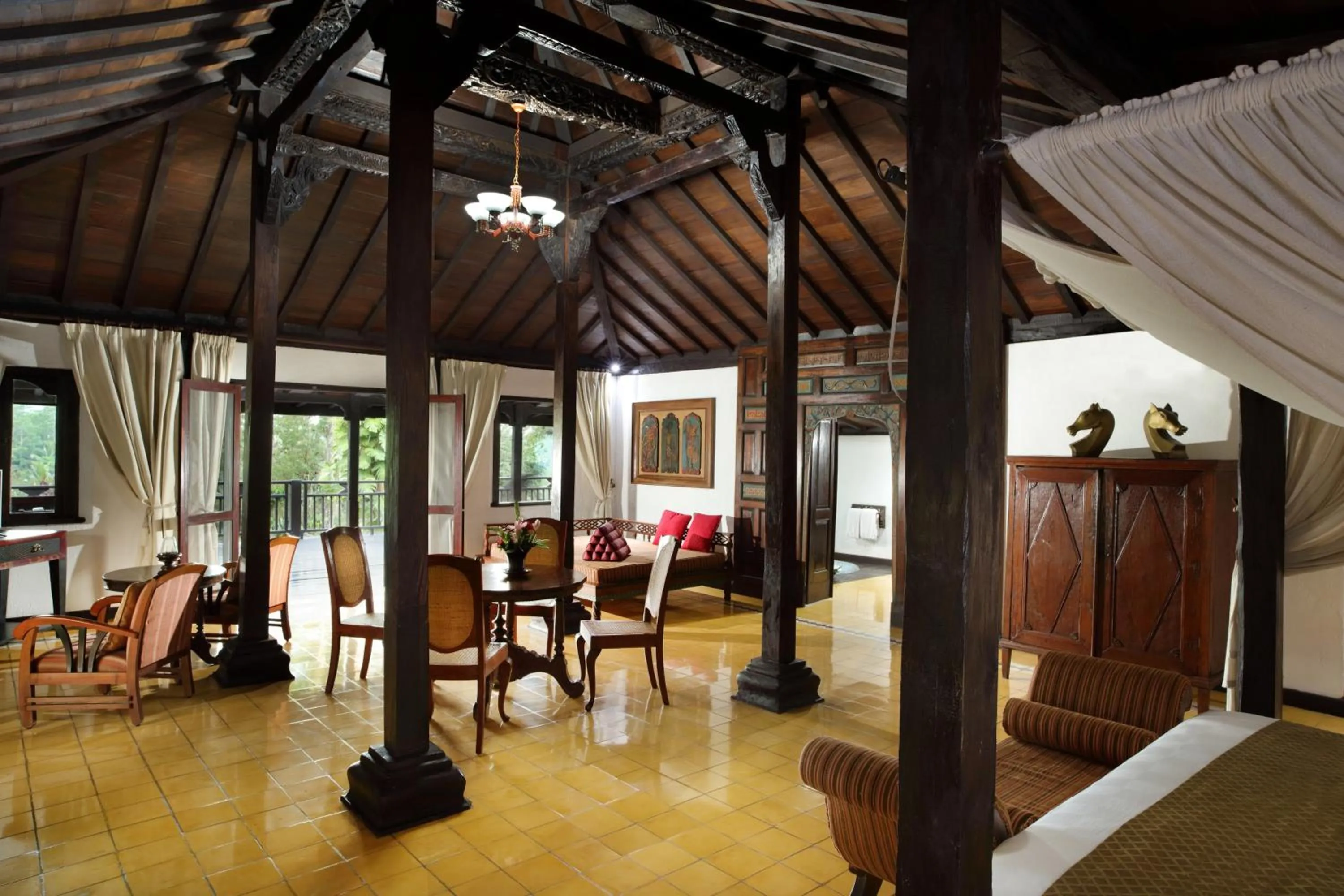 Living room in MesaStila Resort and Spa