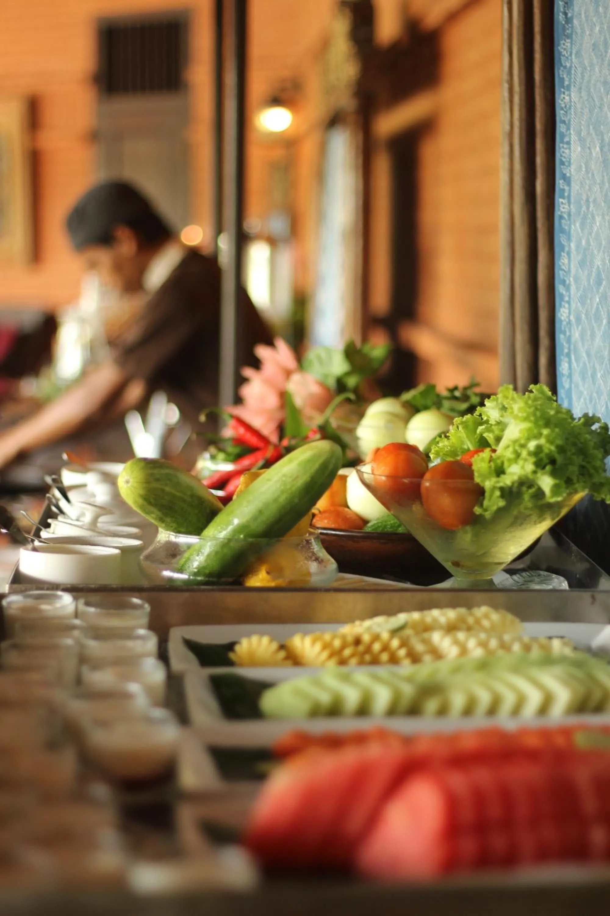 Buffet breakfast in MesaStila Resort and Spa