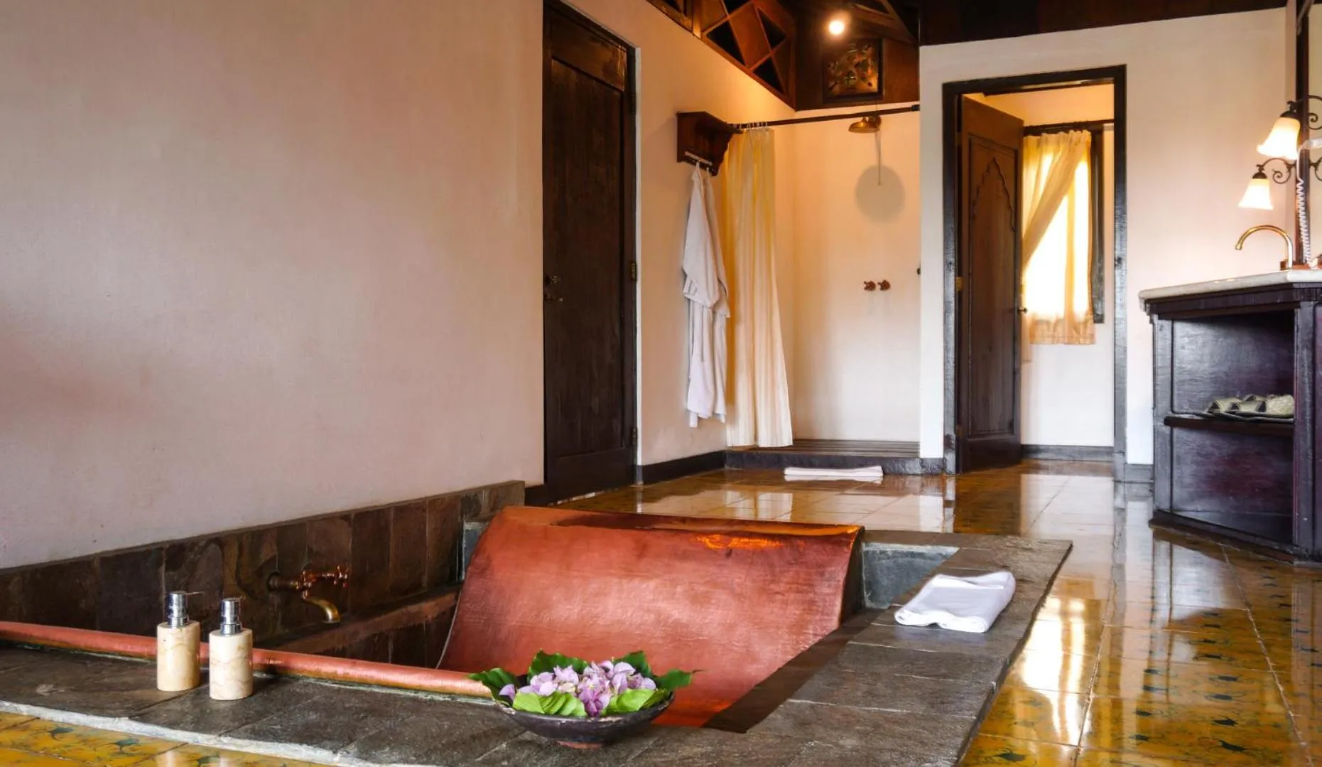 Bathroom in MesaStila Resort and Spa