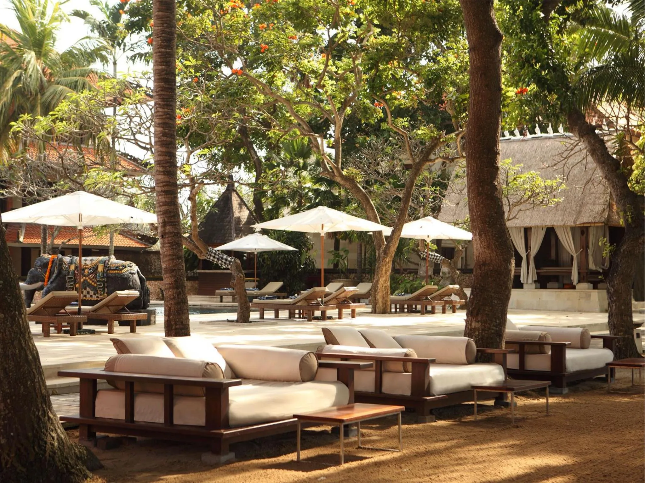 Balcony/Terrace in Puri Santrian Beach Resort And Spa