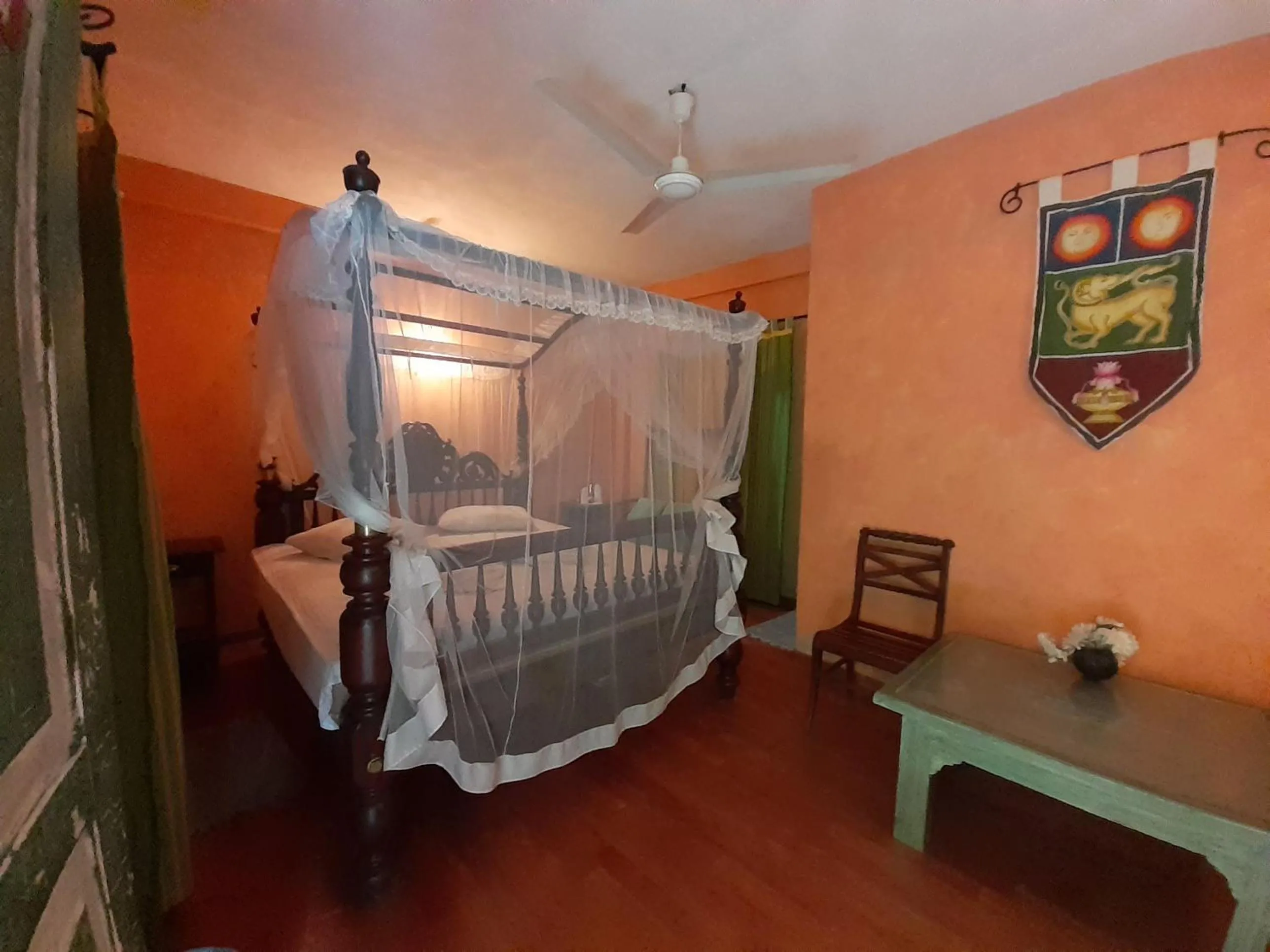 Bed in Hareesha Holiday Resort