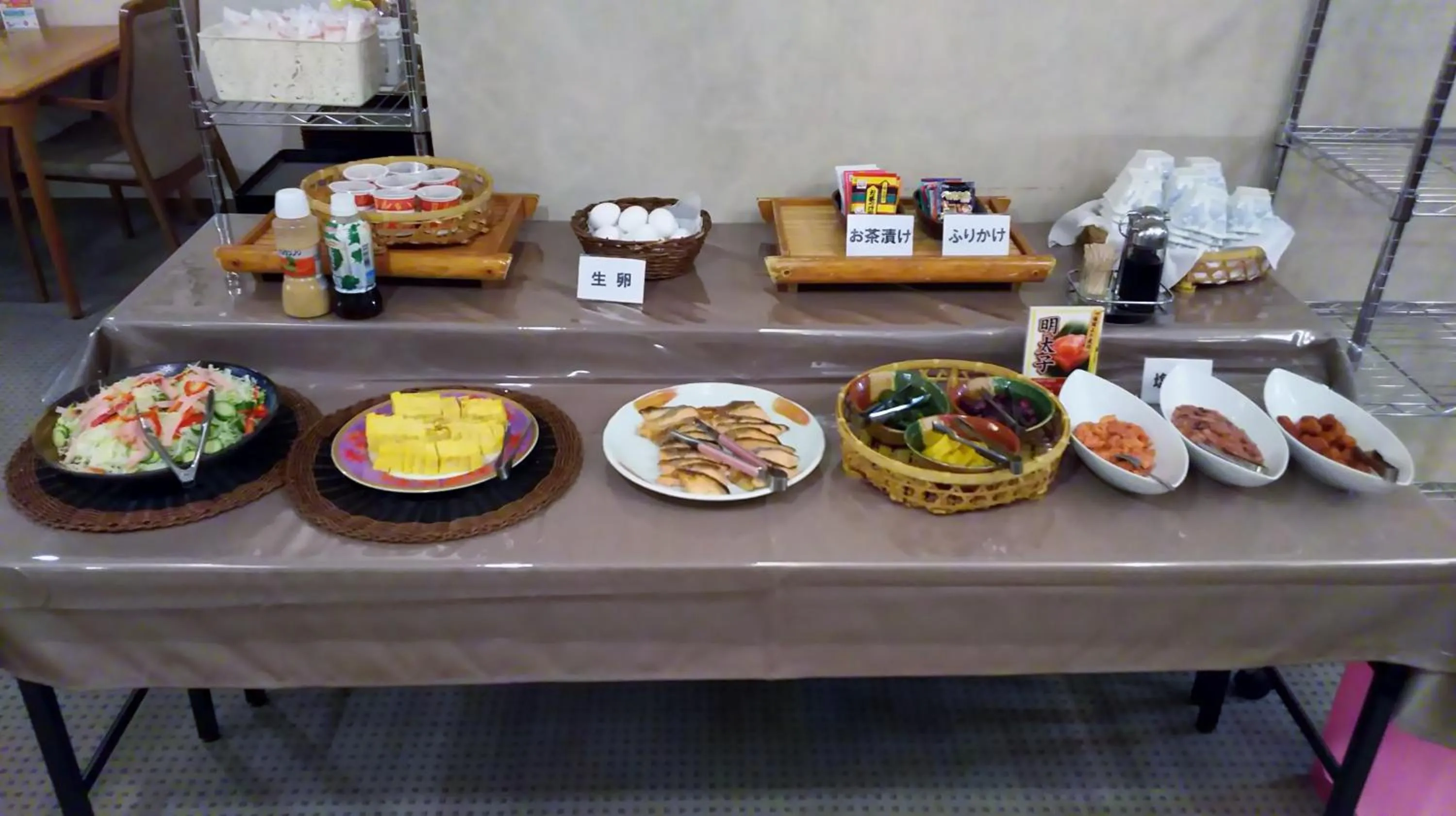 Food in Hotel Crown Hills Kitami