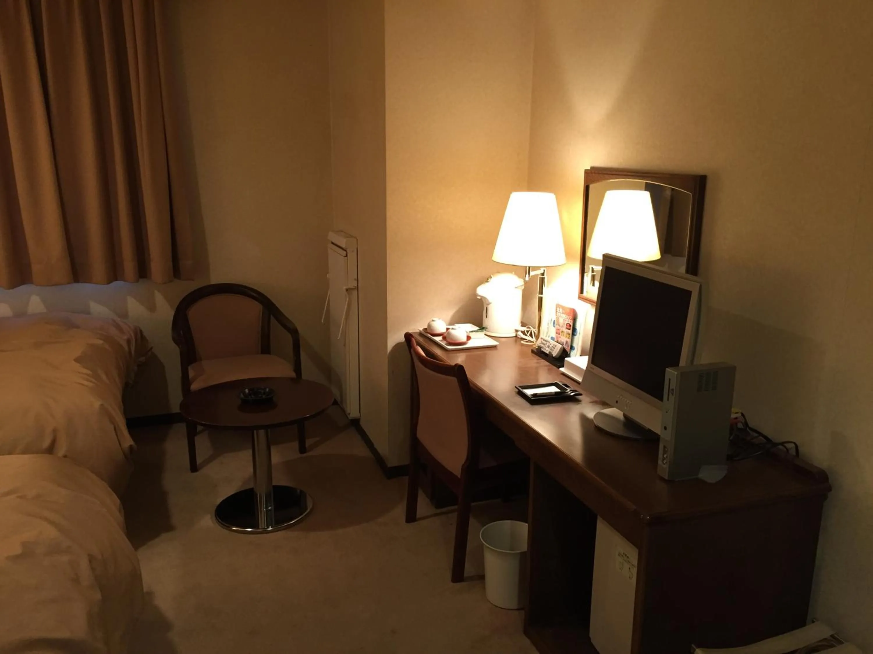 Photo of the whole room, Bed in Hotel Crown Hills Kitami