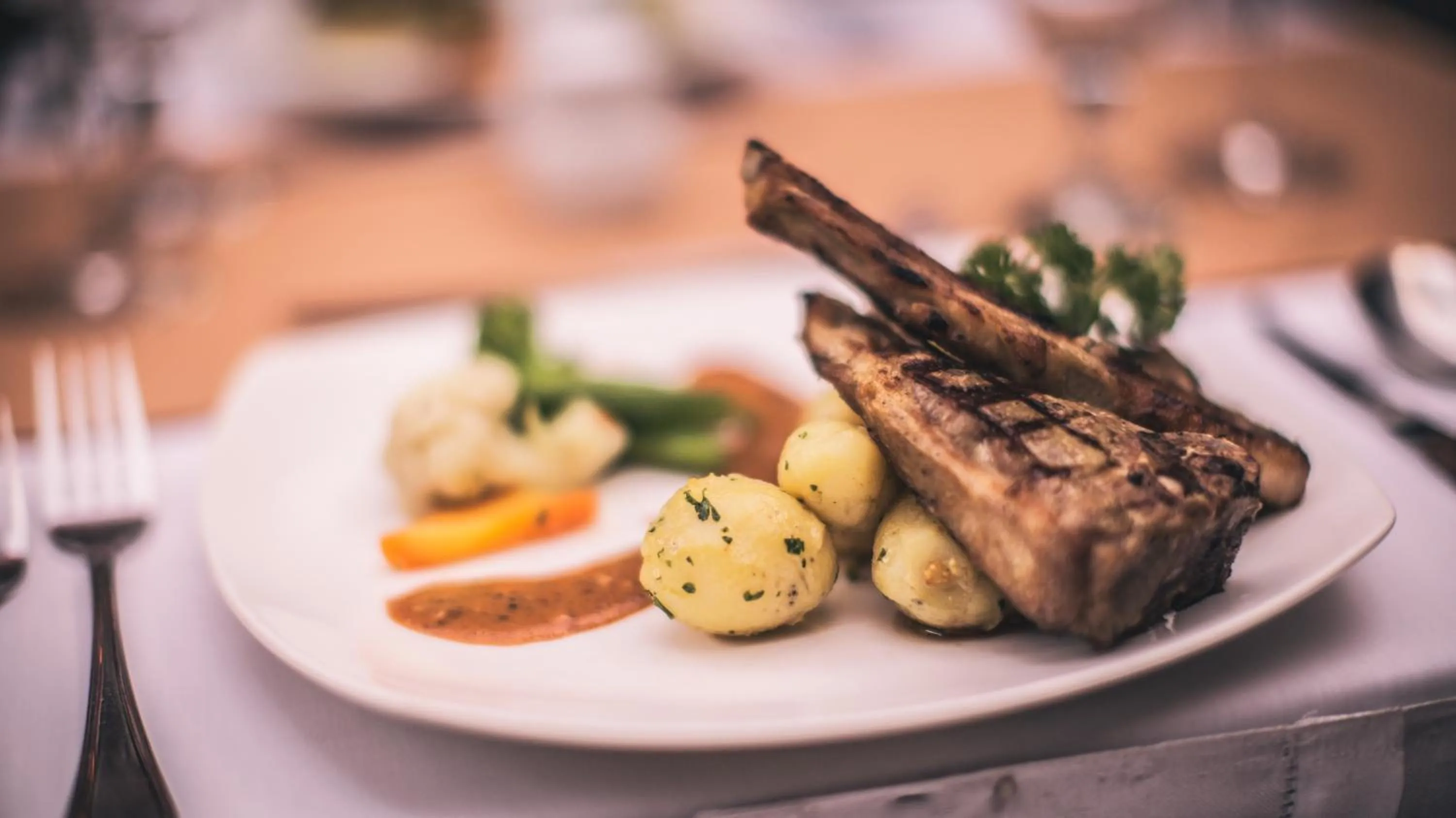 Food close-up in Aria Exclusive Villas & SPA