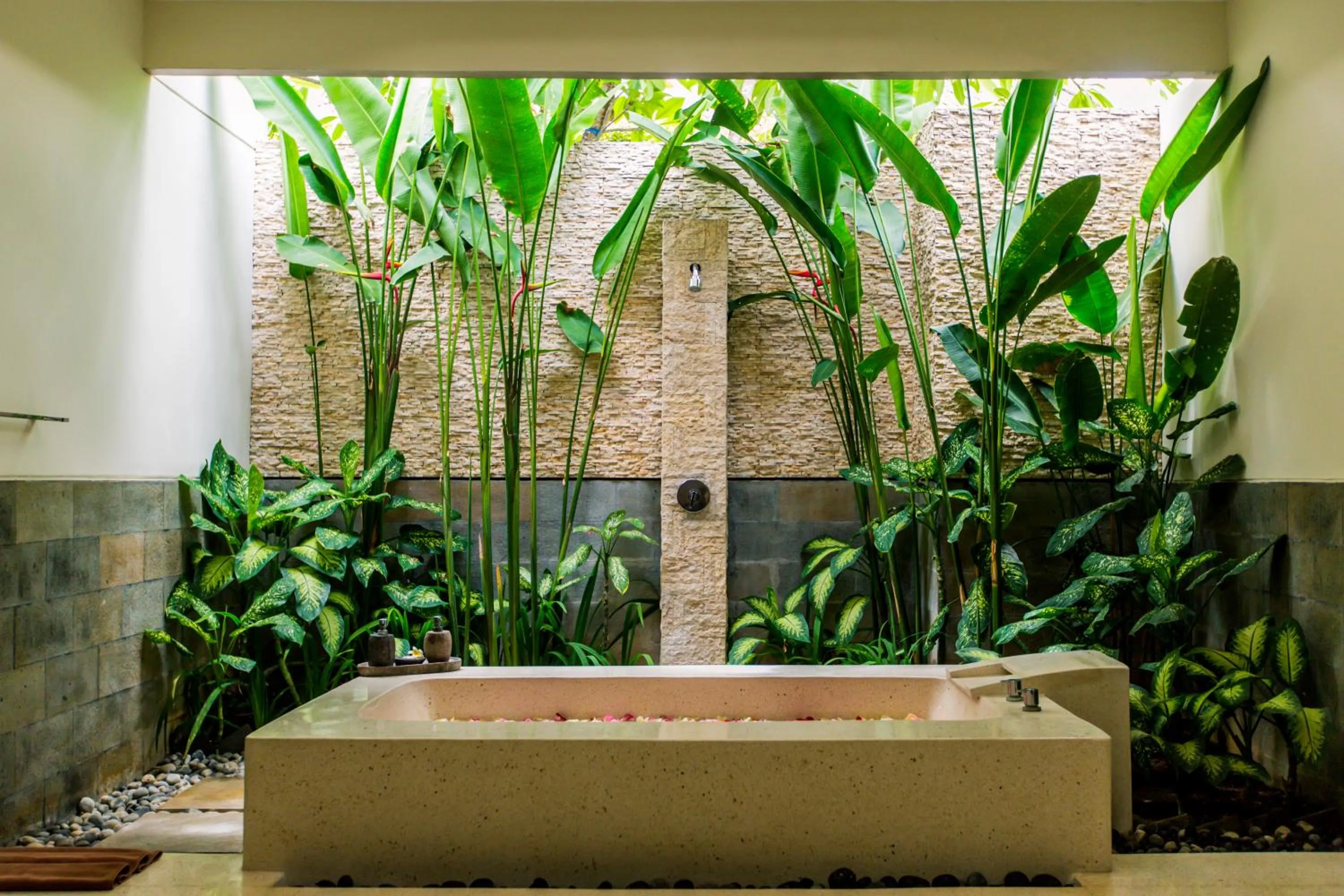Bathroom in Aria Exclusive Villas & SPA