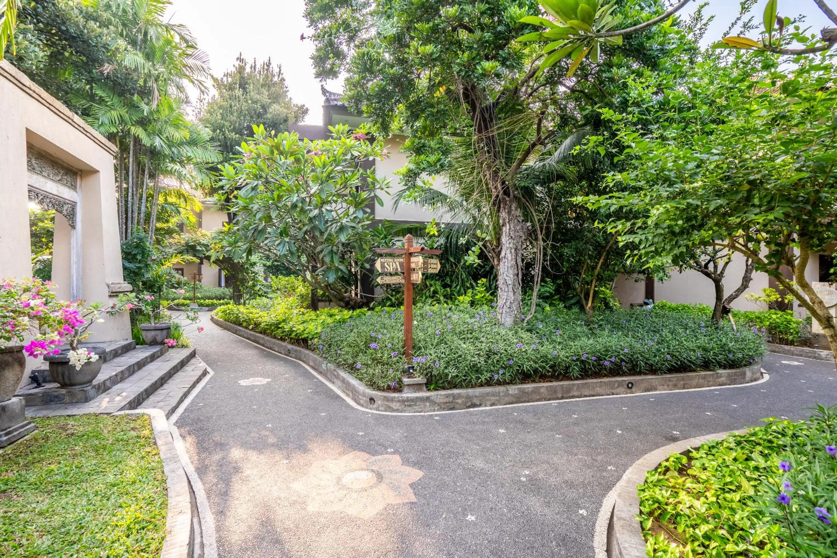 Garden in Risata Bali Resort & Spa