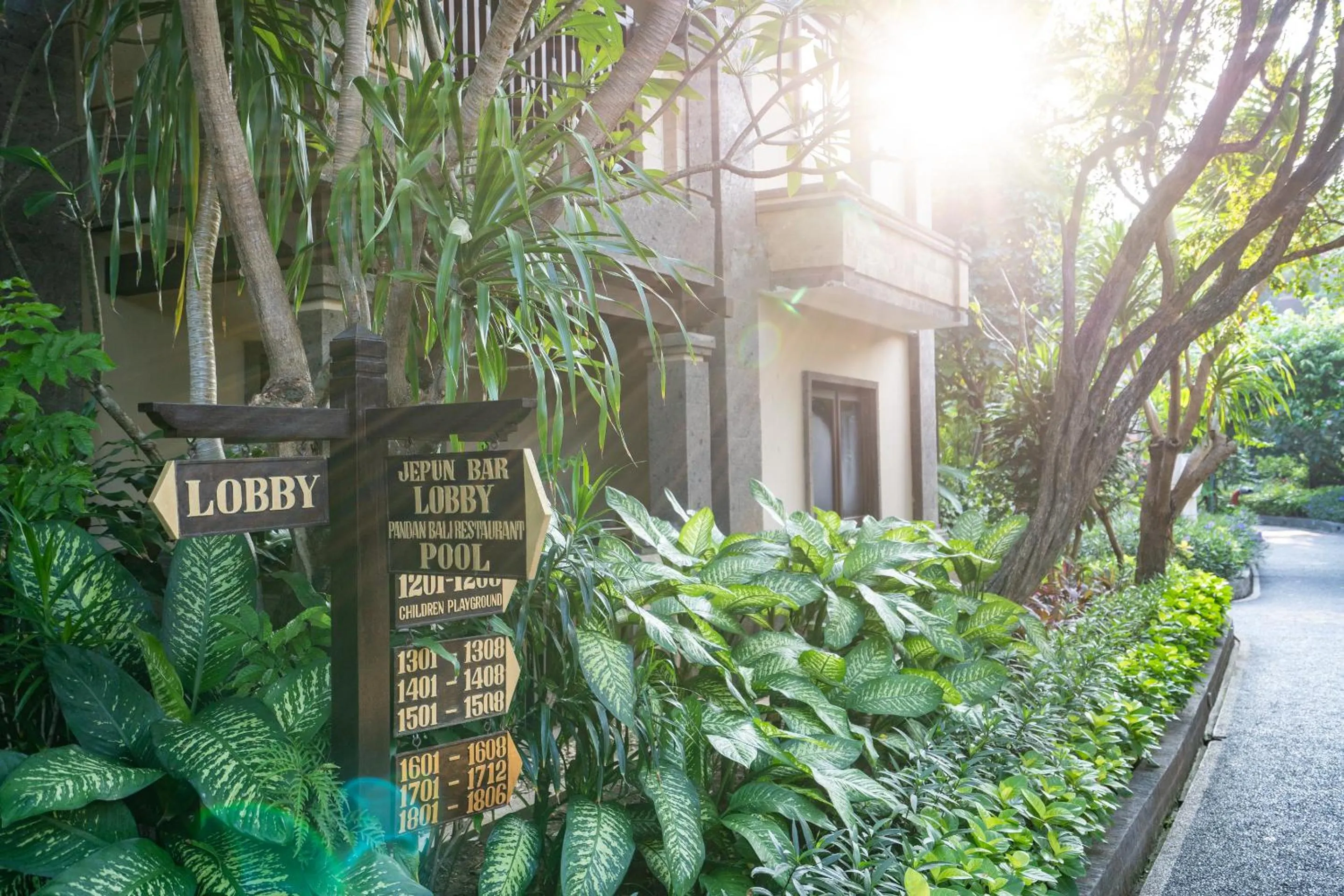 Garden in Risata Bali Resort & Spa