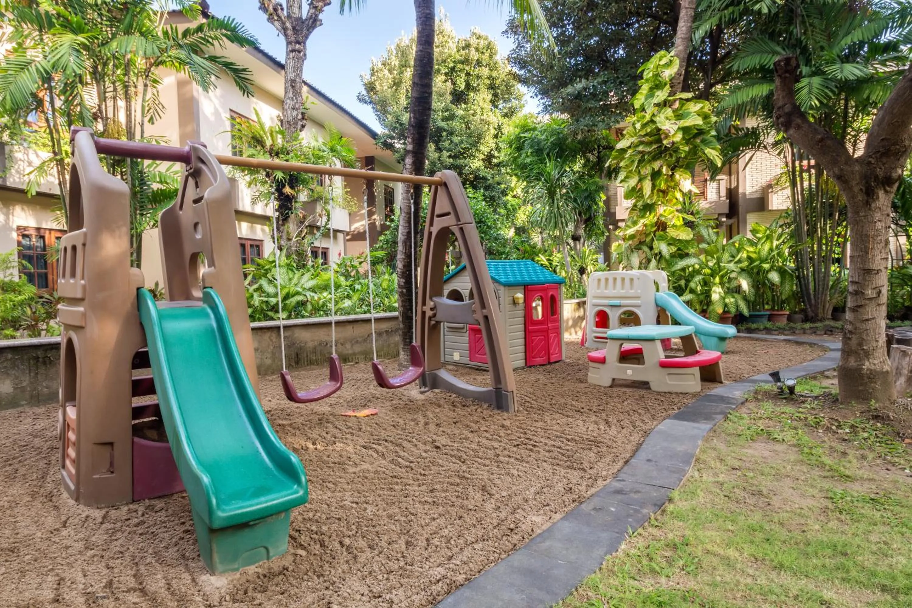 Children play ground in Risata Bali Resort & Spa