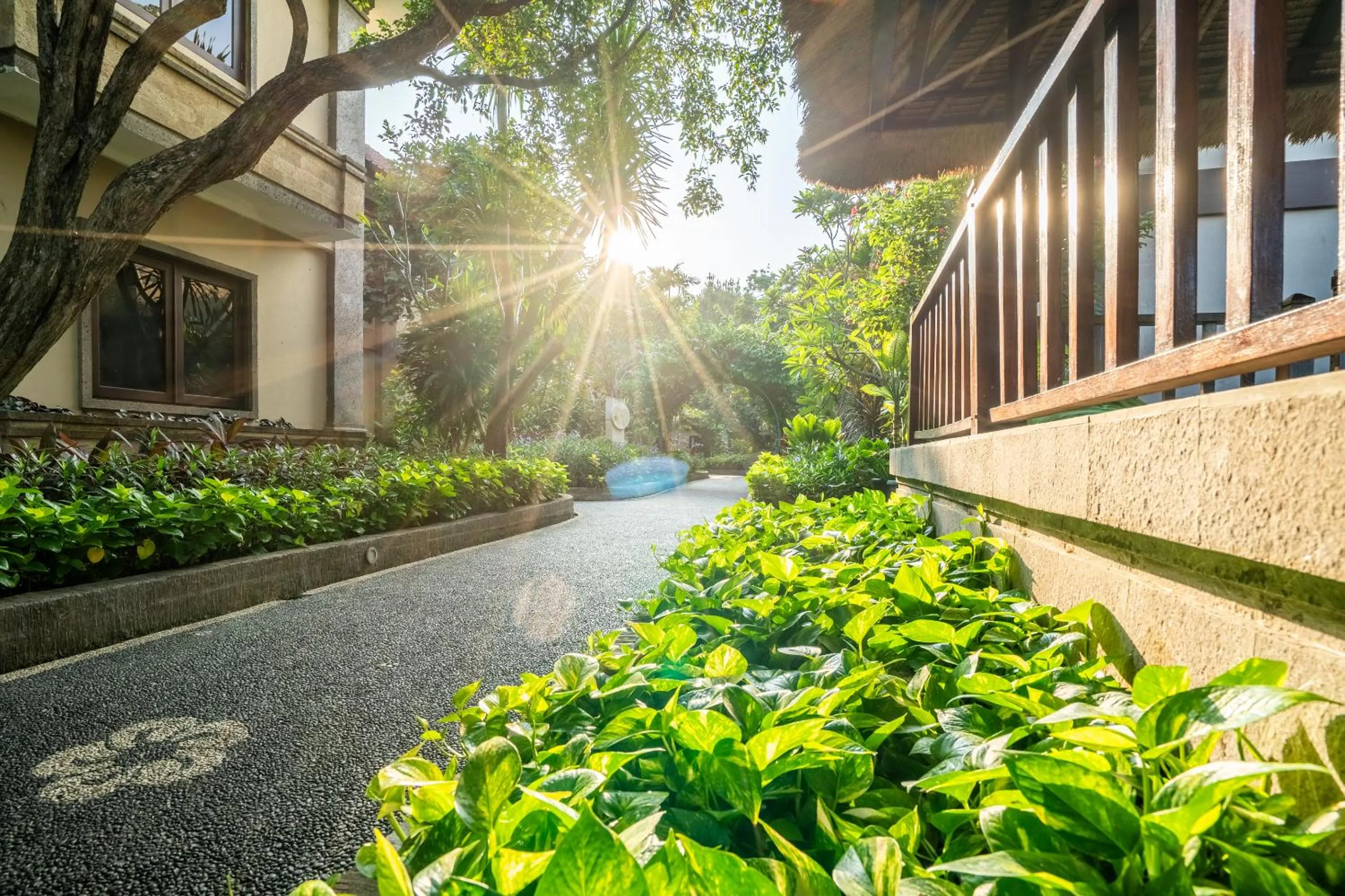 Garden in Risata Bali Resort & Spa